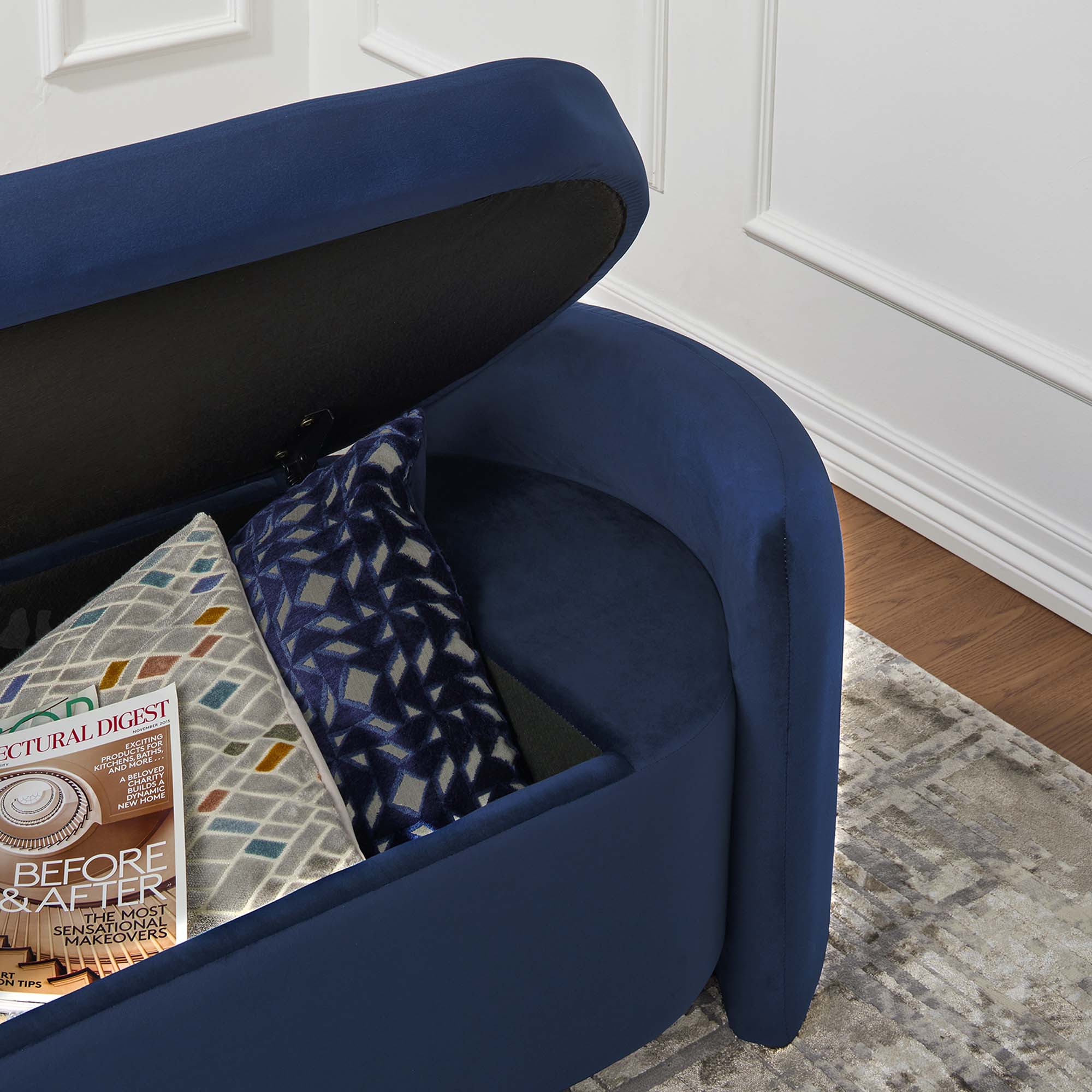 Nebula Upholstered Performance Velvet Bench by Modway