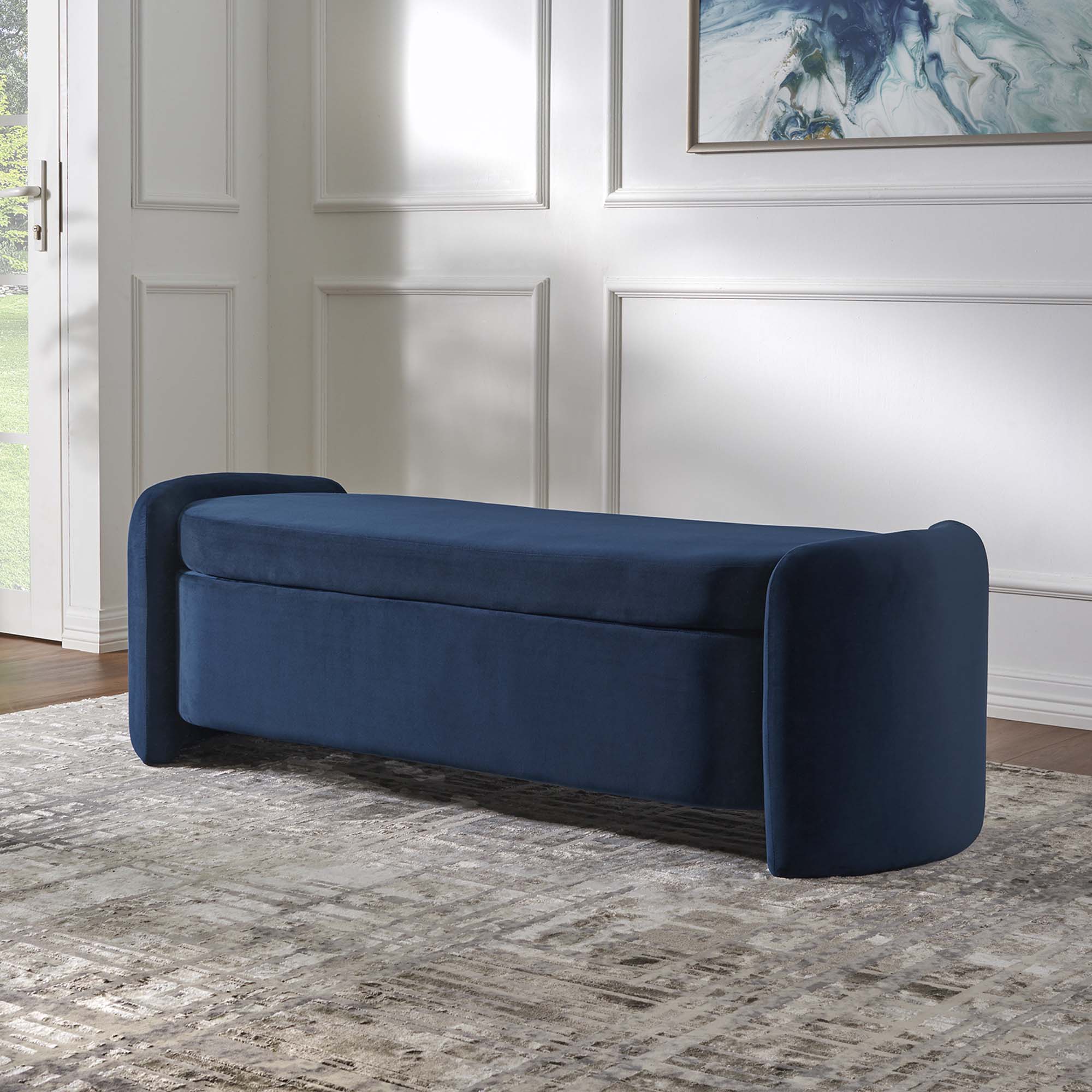 Nebula Upholstered Performance Velvet Bench by Modway