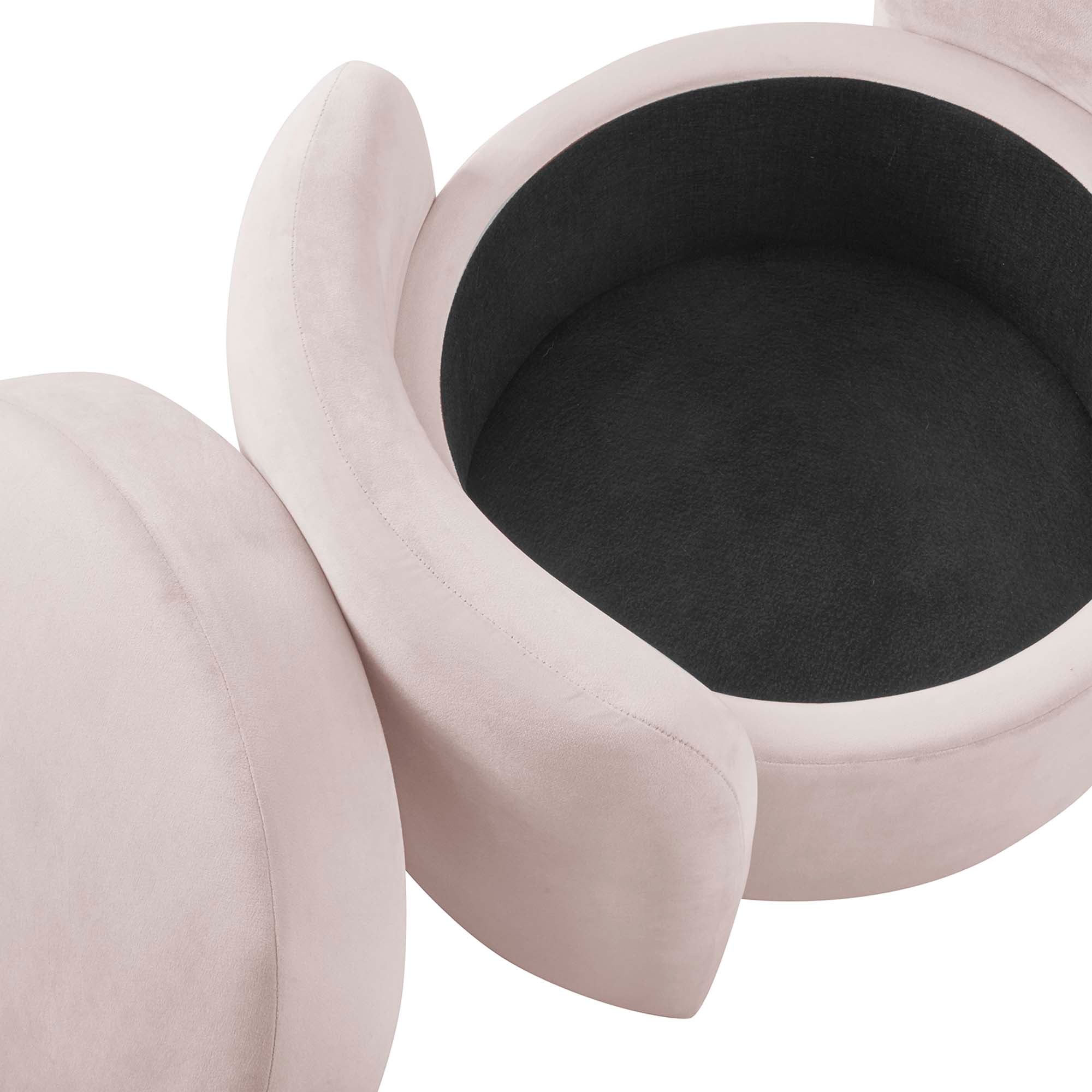 Nebula Upholstered Performance Velvet Ottoman by Modway