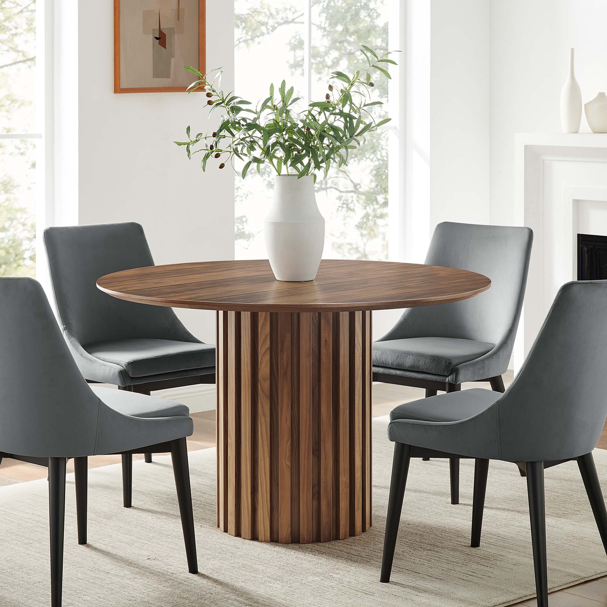 Senja 47" Round Dining Table by Modway