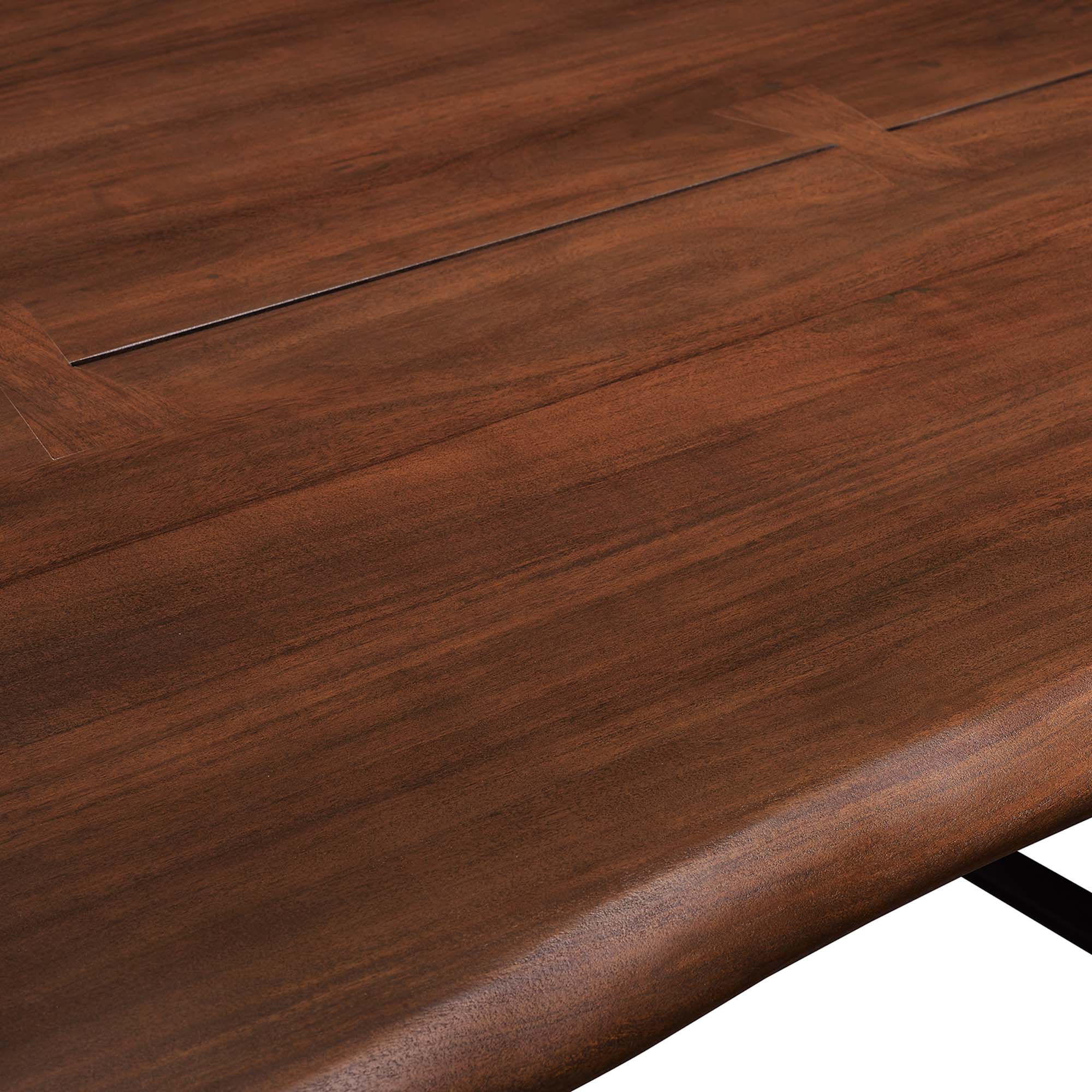 Viggo 74" Live Edge Acacia Wood Dining Table by Modway