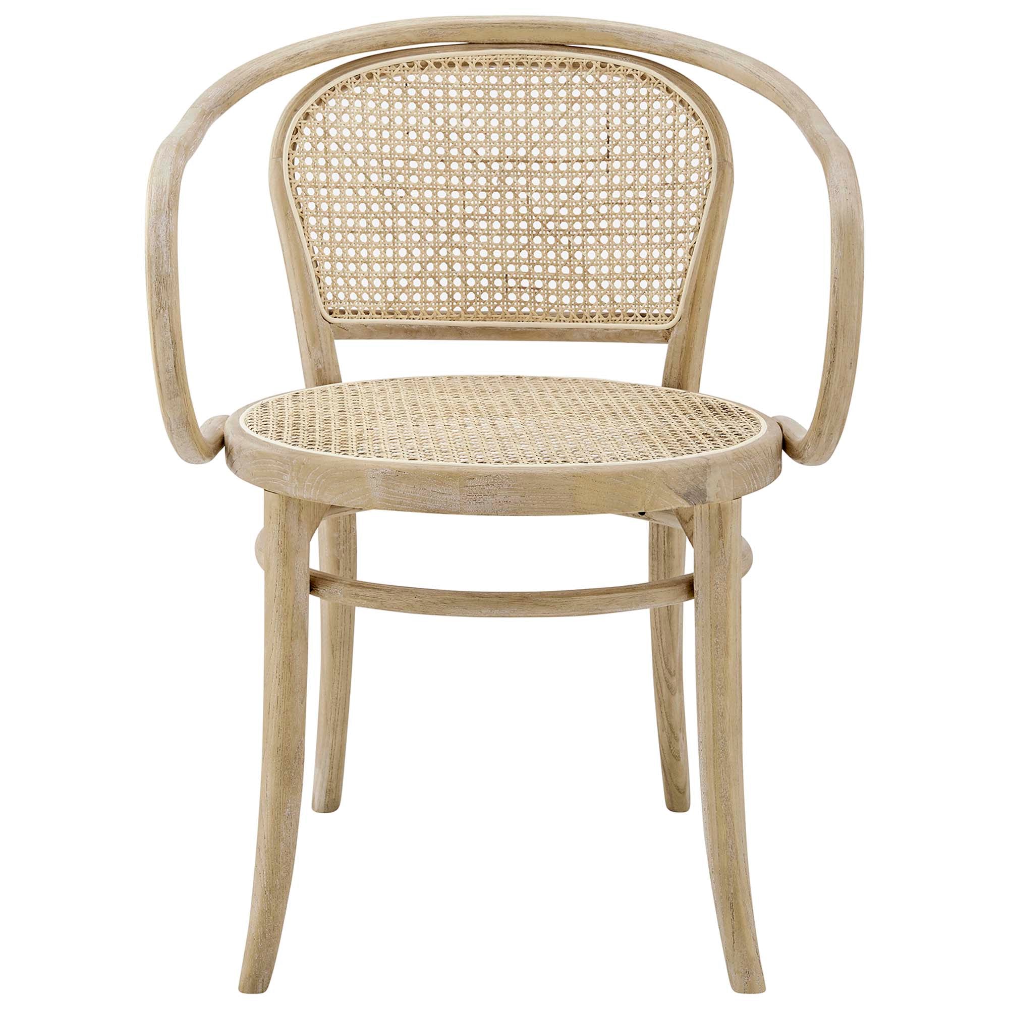 Oliana Wood Dining Armchair Set of 2 by Modway