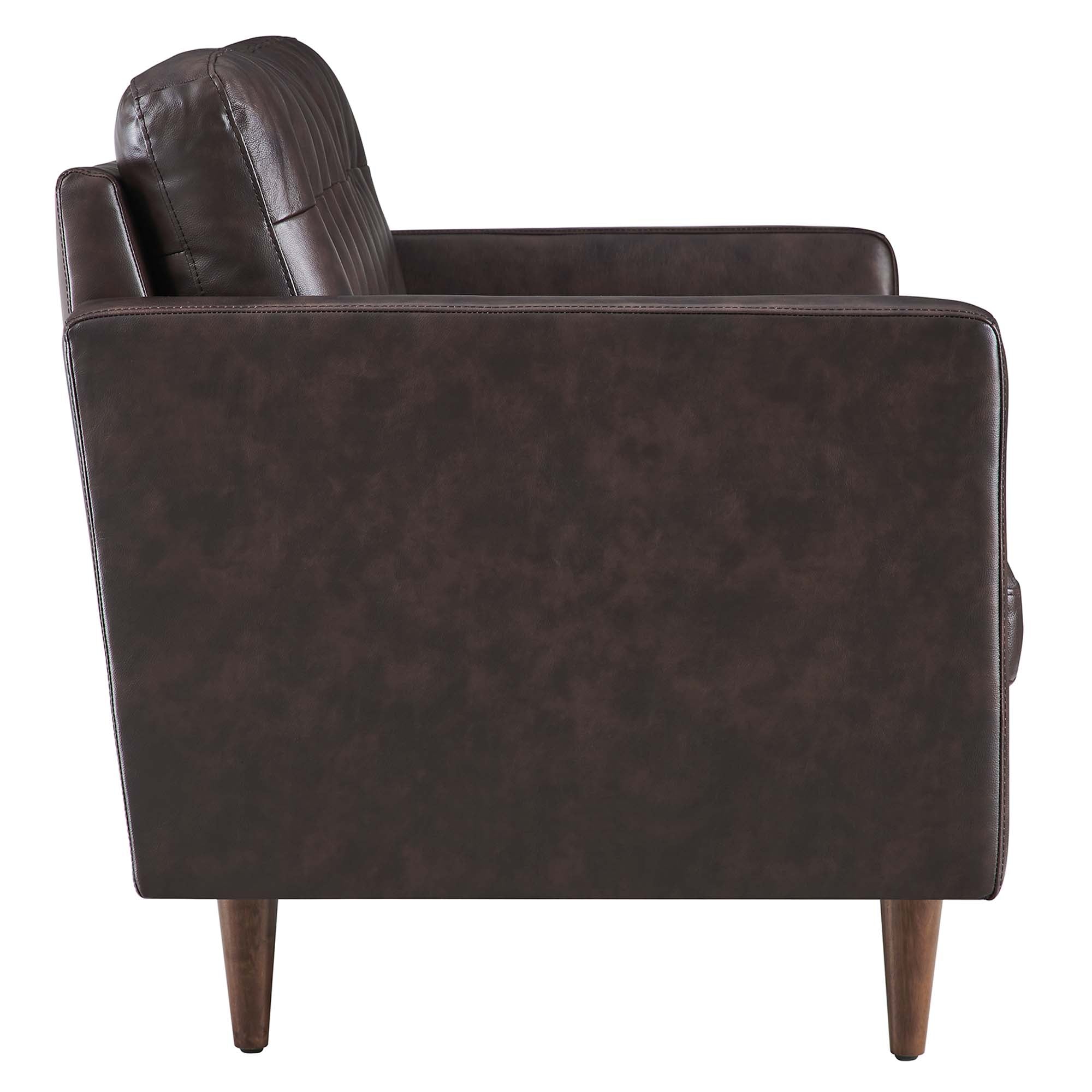 Exalt Tufted Leather Sofa by Modway