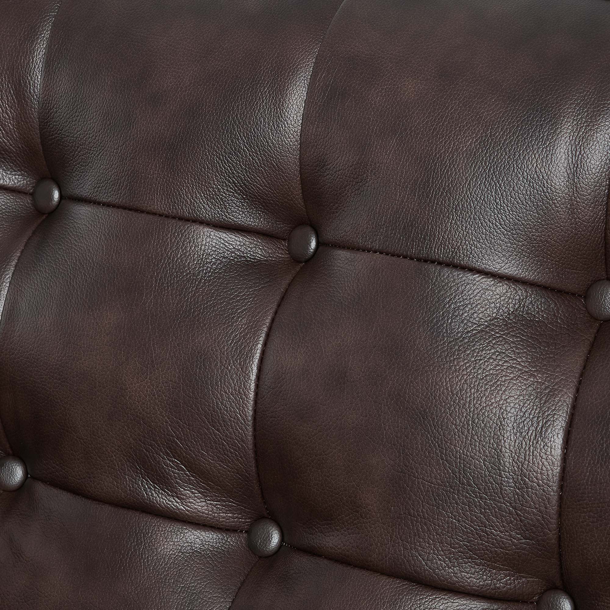Exalt Tufted Leather Sofa by Modway