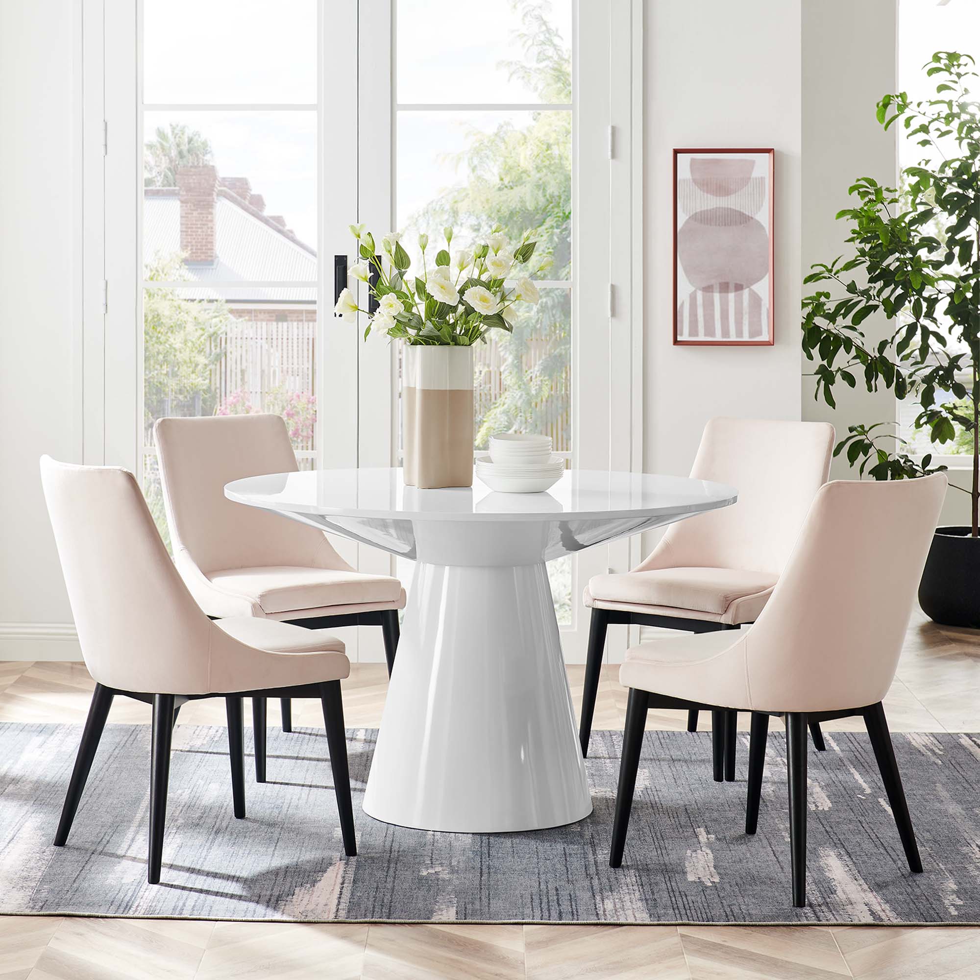 Provision 47" Round Dining Table by Modway