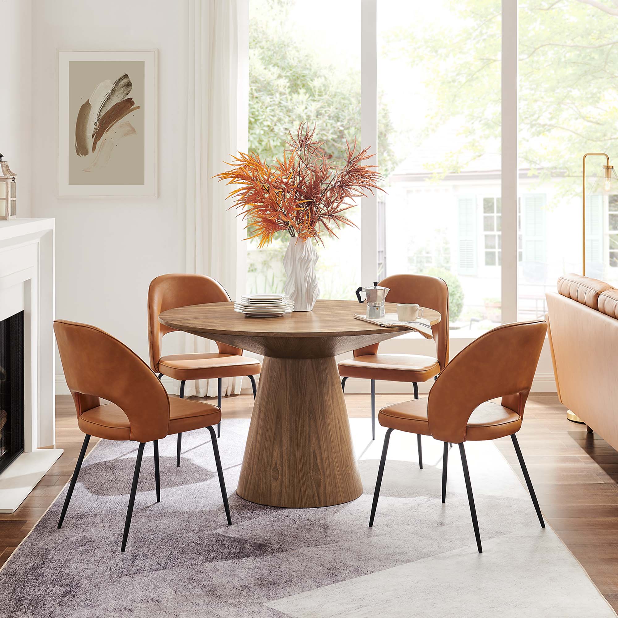 Provision 47" Round Dining Table by Modway