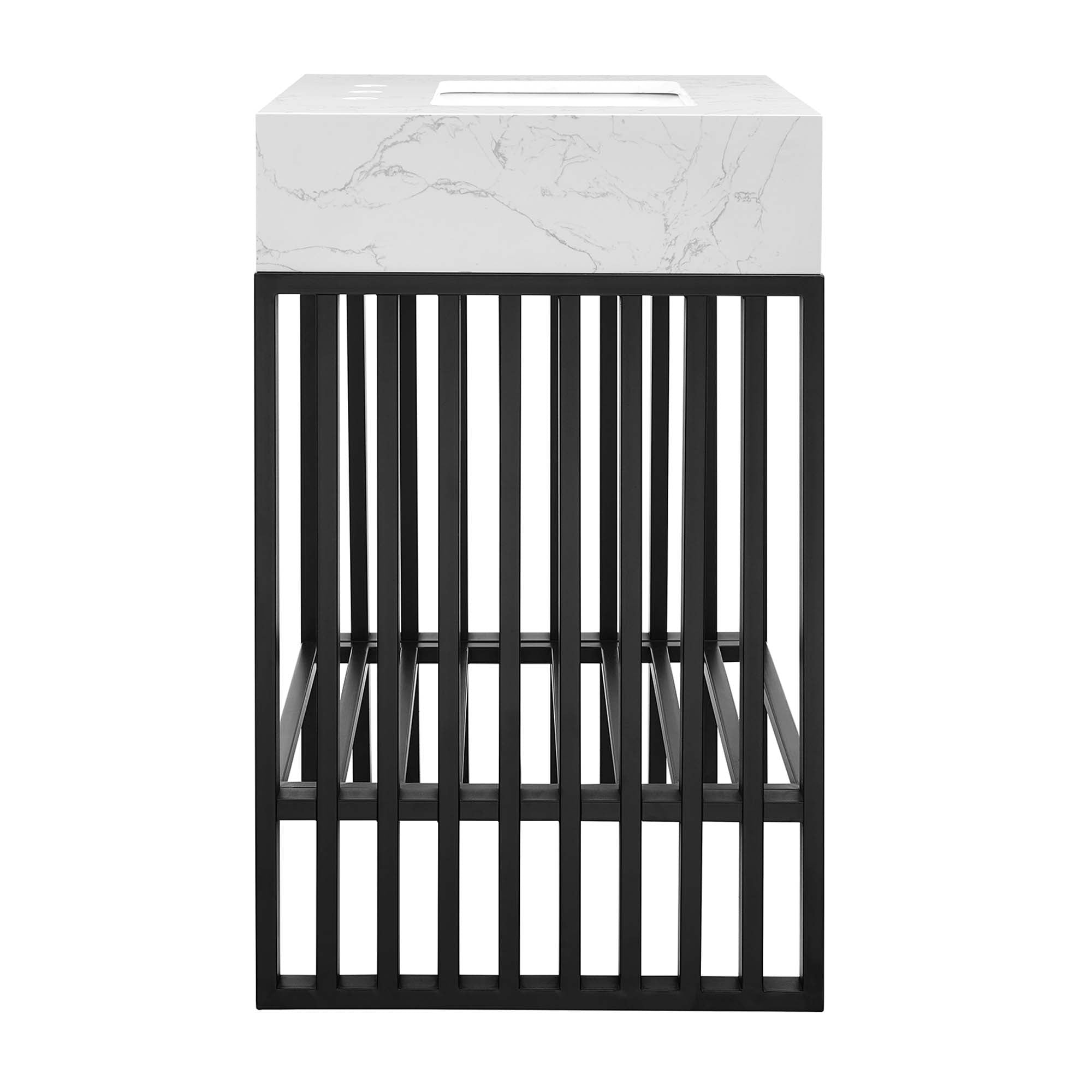 Gridiron Bathroom Vanity Basin Included by Modway