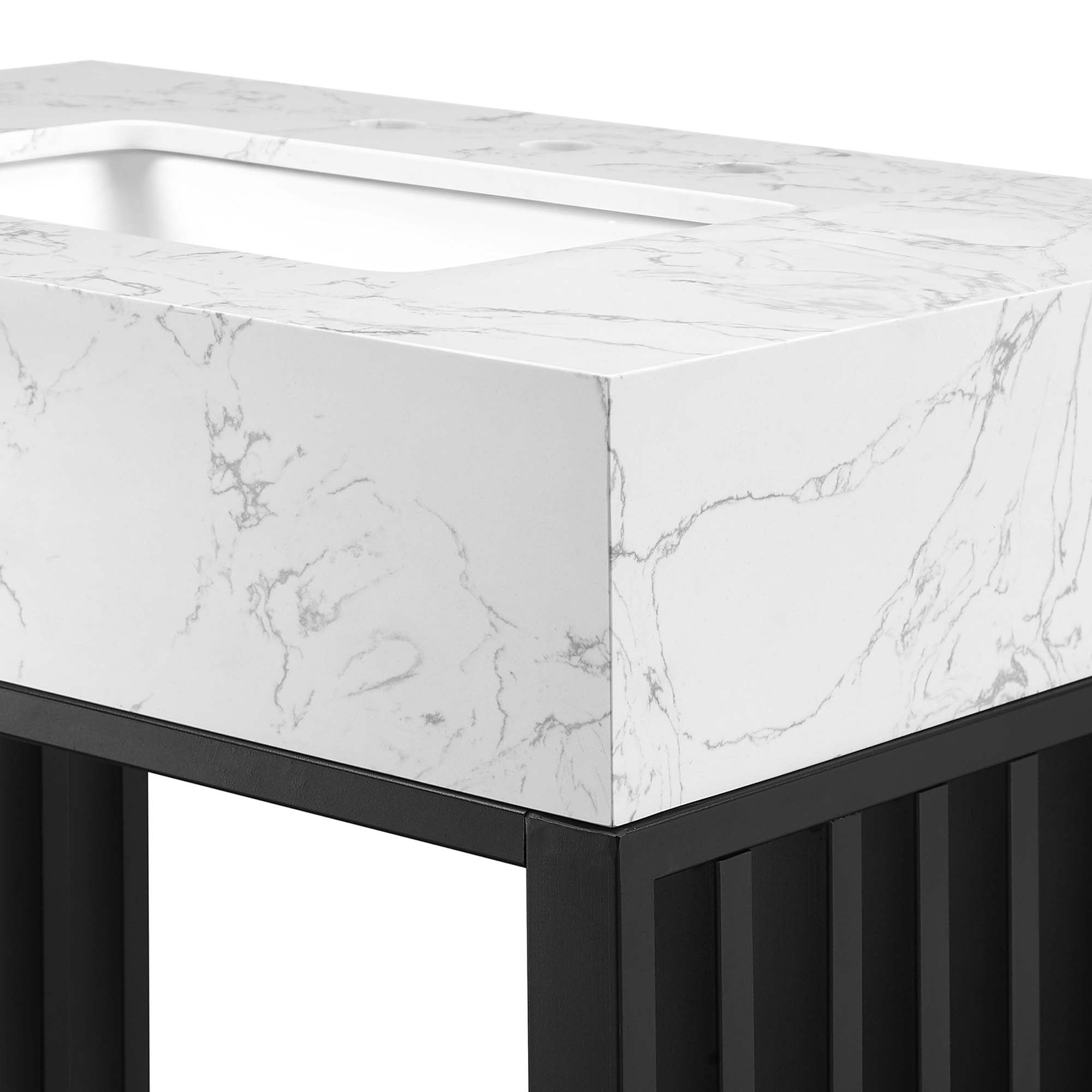 Gridiron Bathroom Vanity Basin Included by Modway