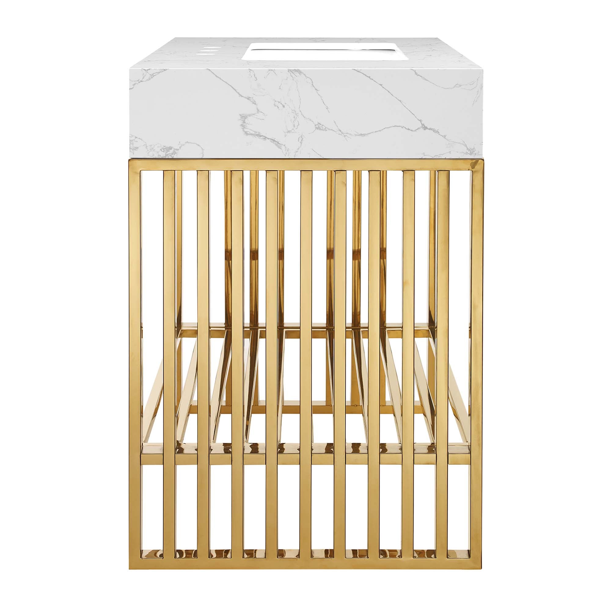 Gridiron Bathroom Vanity Basin Included by Modway