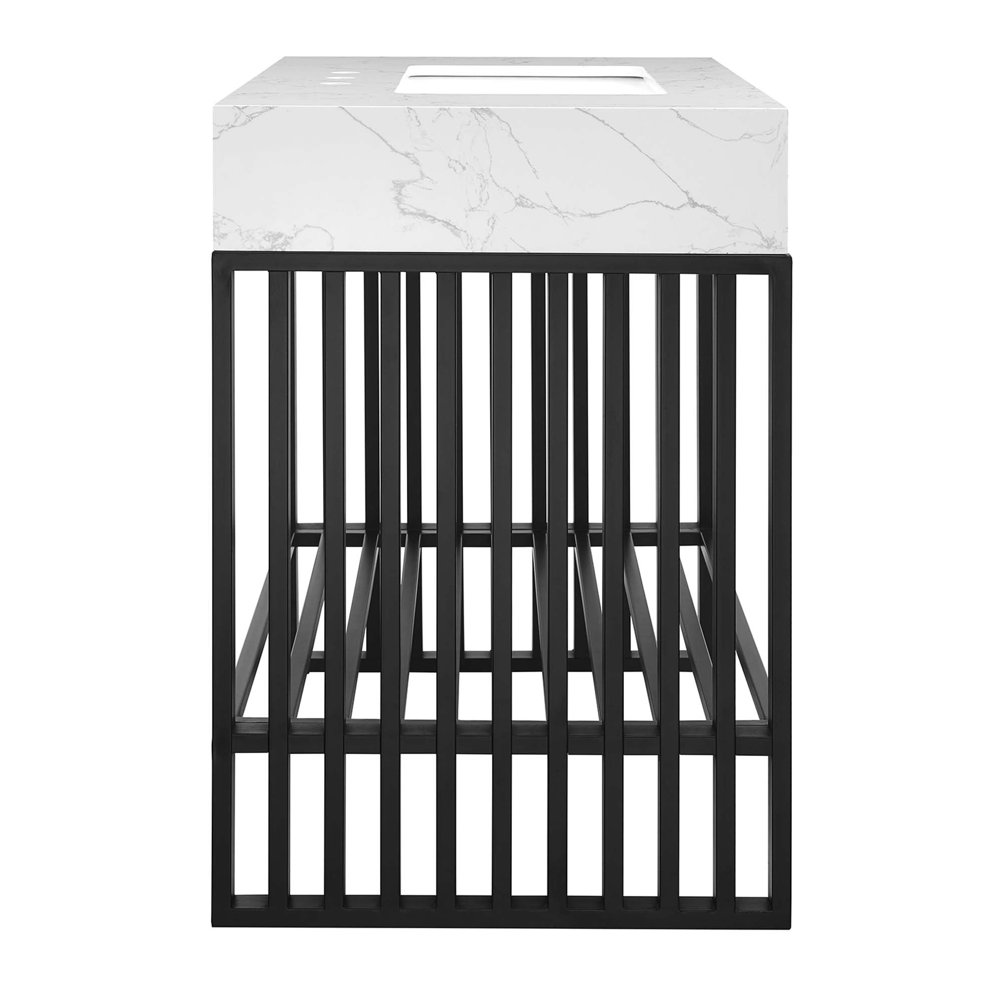 Gridiron Bathroom Vanity Basin Included by Modway