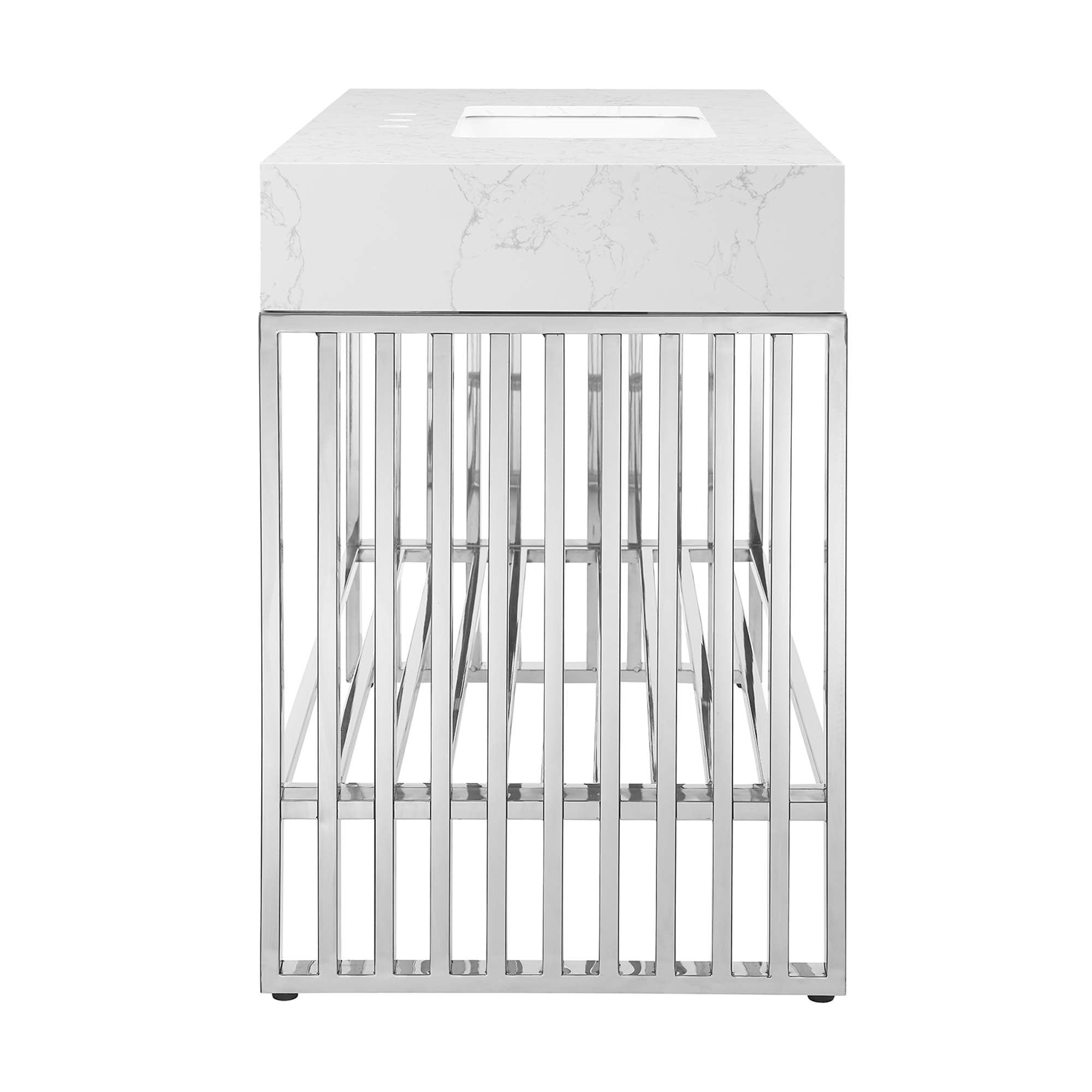 Gridiron Bathroom Vanity Basin Included by Modway