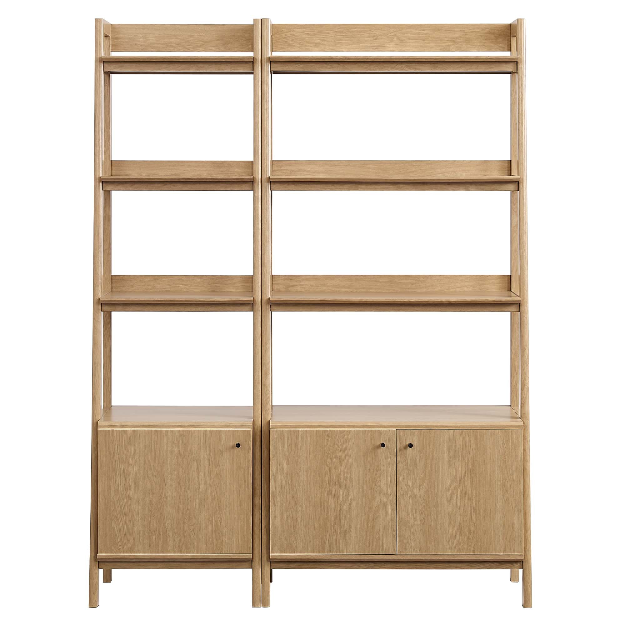 Bixby Wood Bookshelves - Set of 2 by Modway