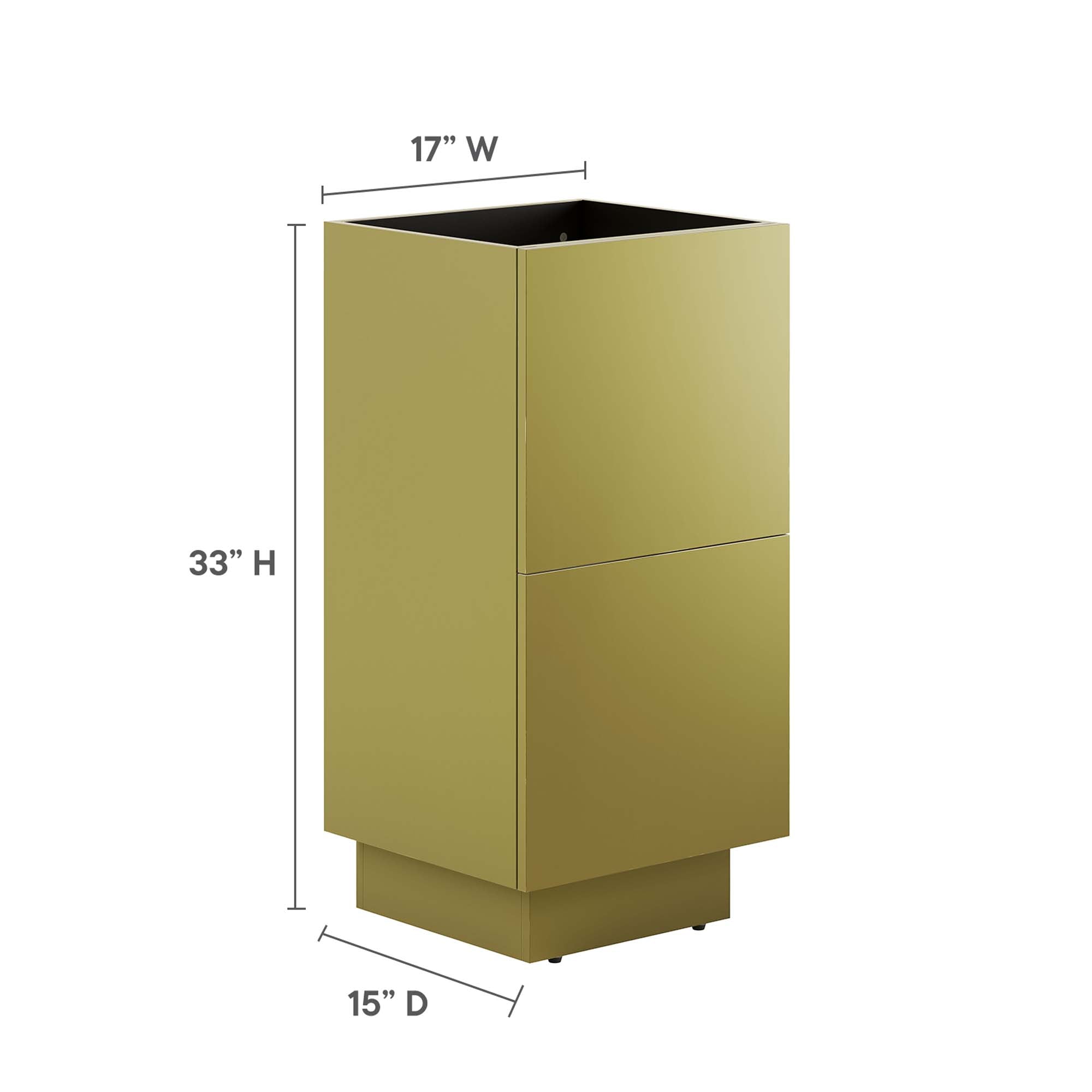 Quantum Bathroom Cabinet Basin Not Included by Modway