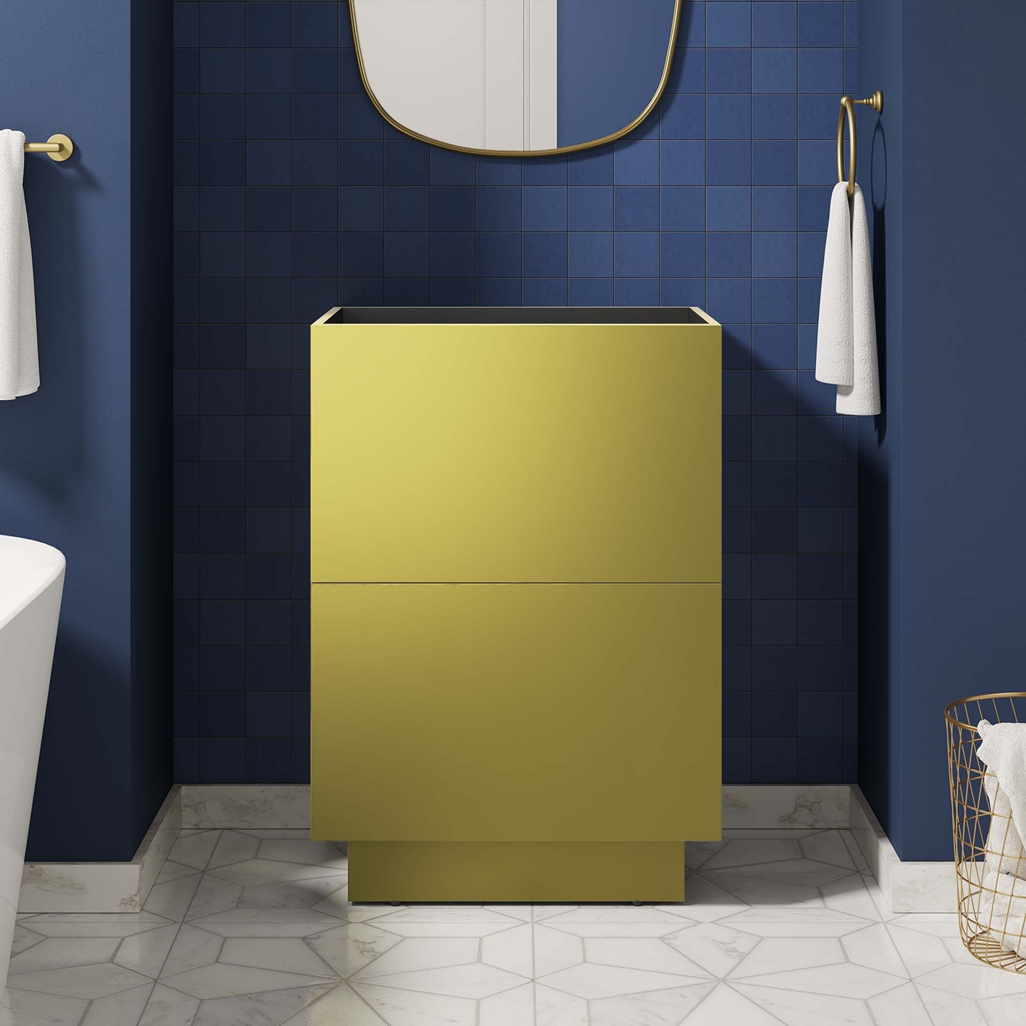 Quantum Bathroom Cabinet Basin Not Included by Modway