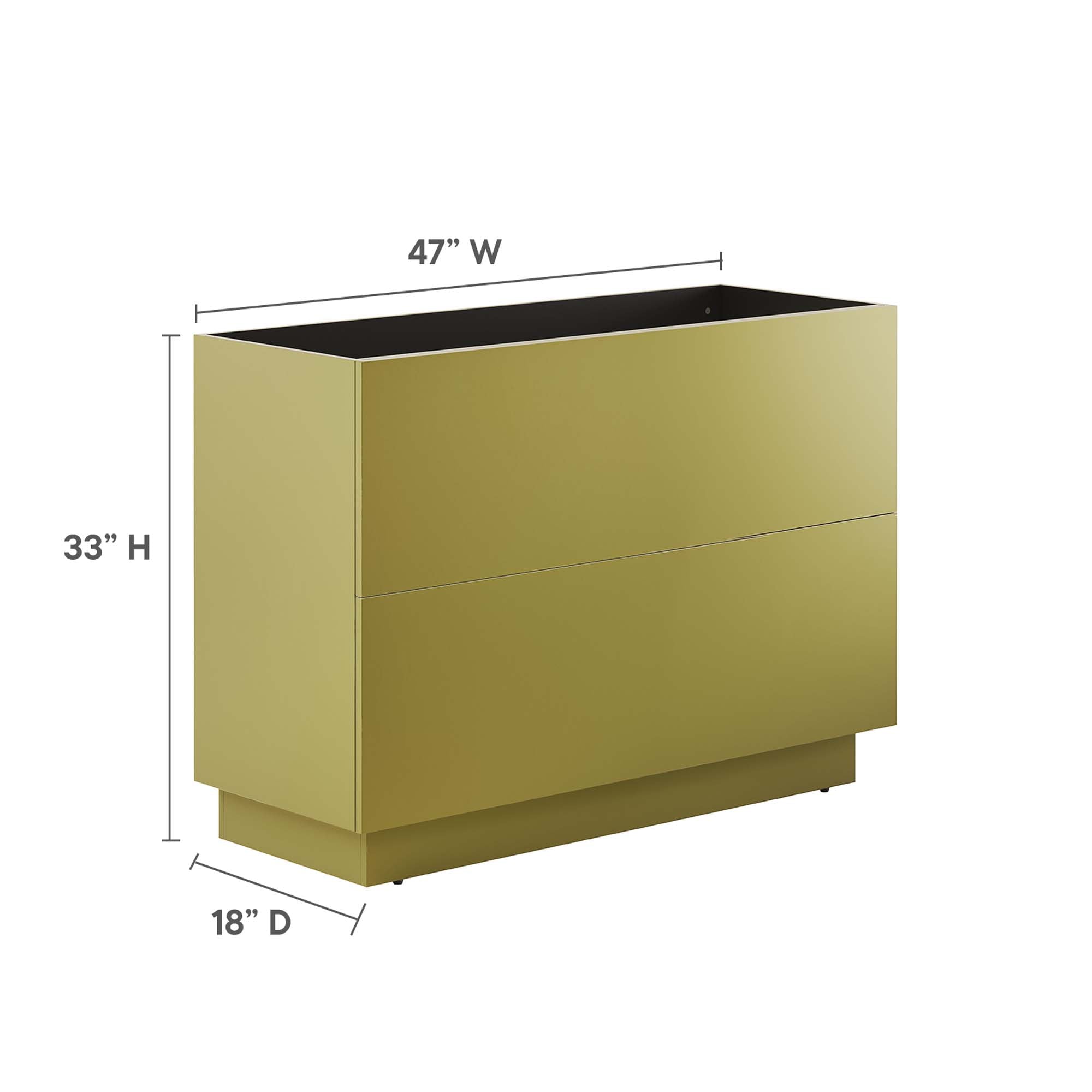 Quantum Bathroom Cabinet Basin Not Included by Modway