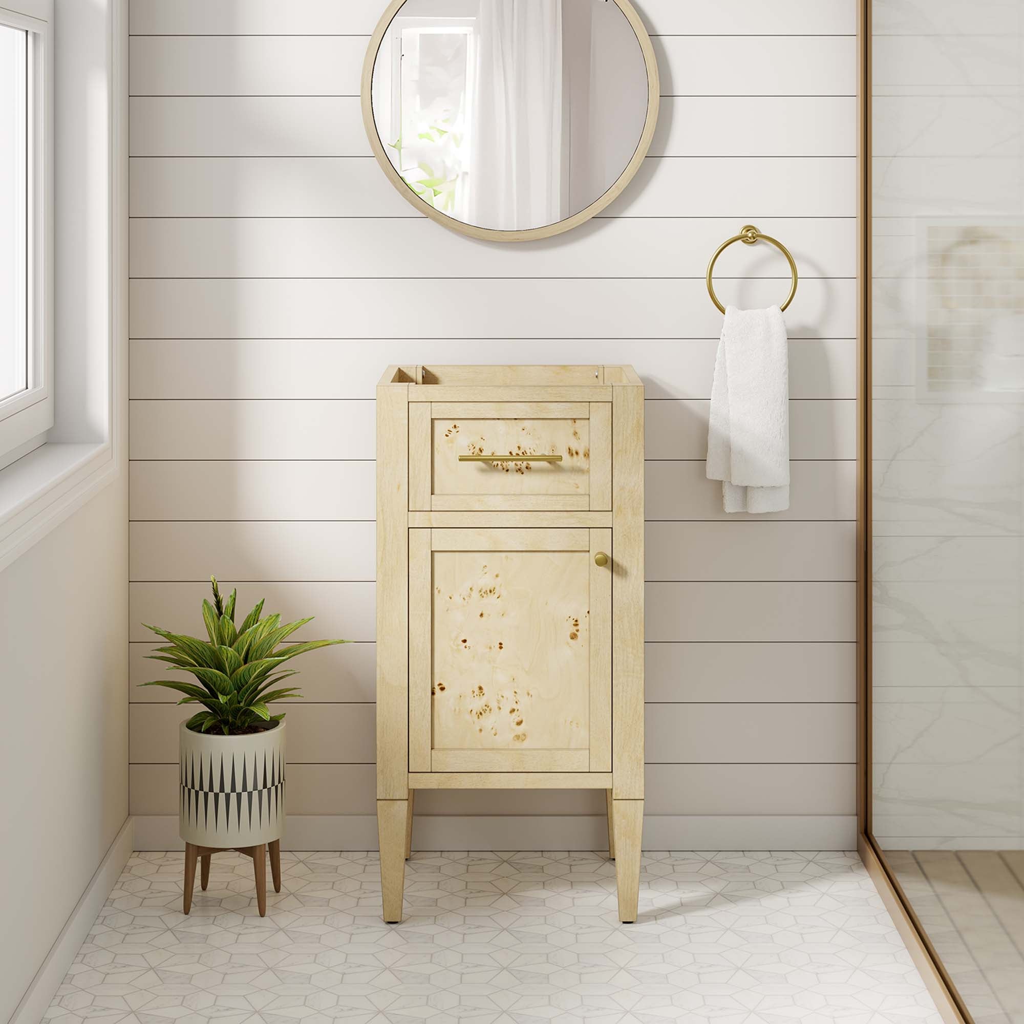 Elysian Bathroom Cabinet Basin Not Included by Modway