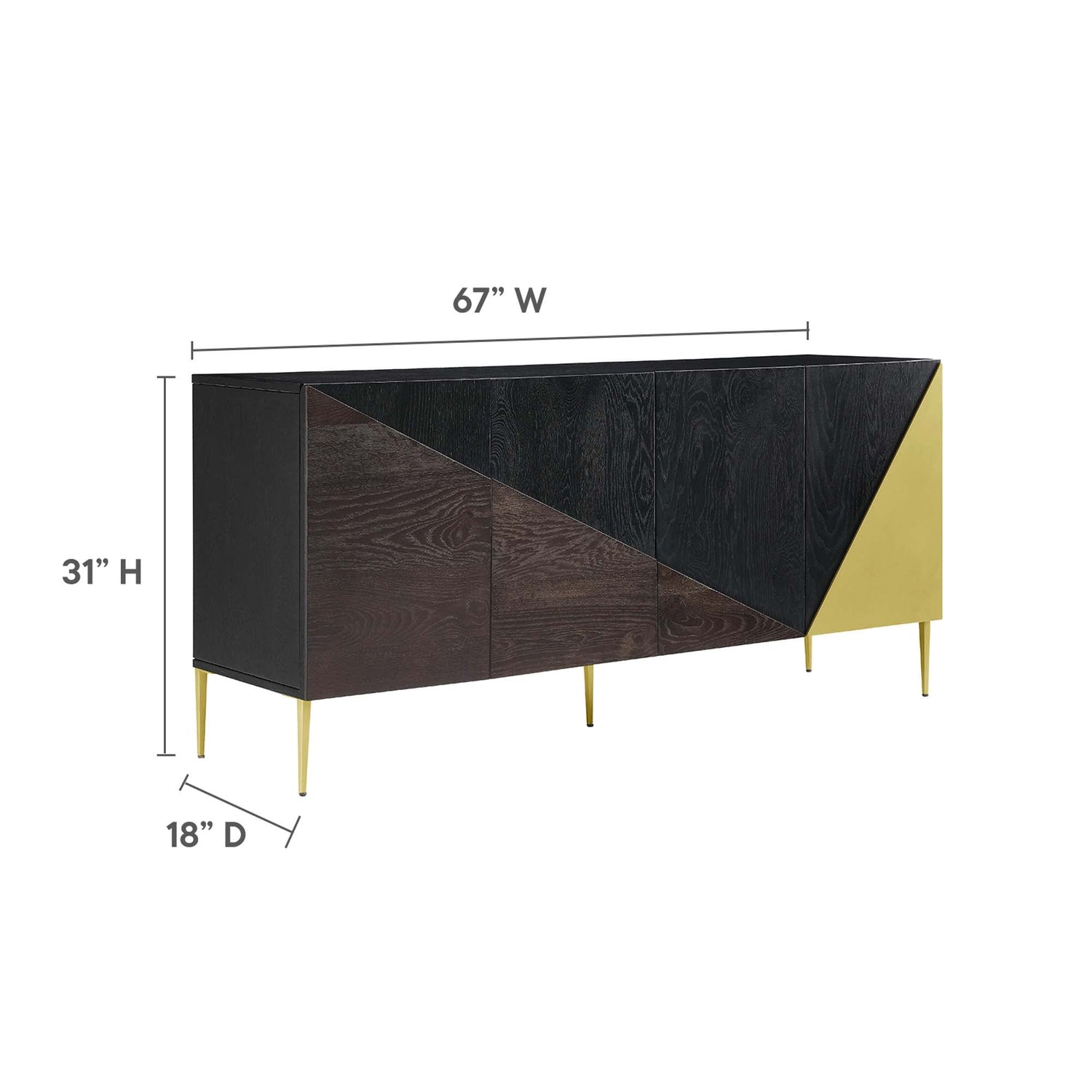Alchemist Storage Cabinet Sideboard by Modway