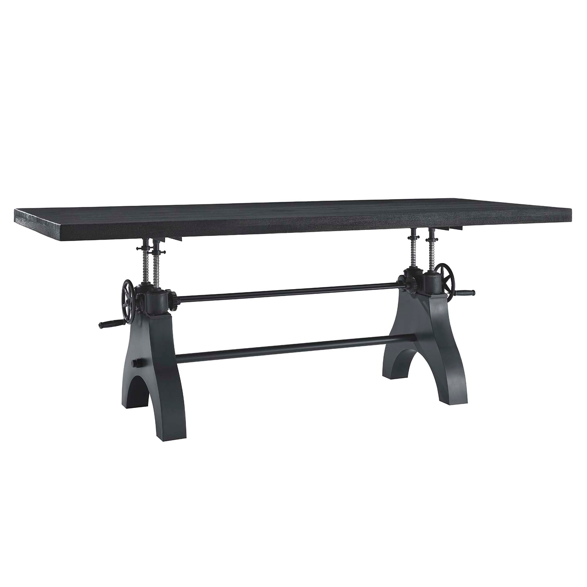 Genuine 96" Crank Adjustable Height Dining and Conference Table by Modway