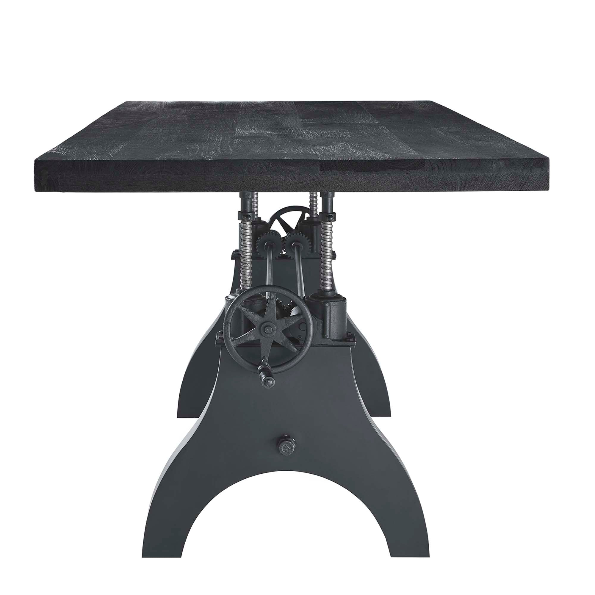 Genuine 96" Crank Adjustable Height Dining and Conference Table by Modway