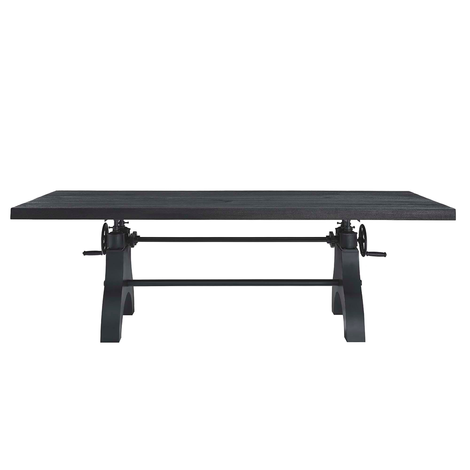Genuine 96" Crank Adjustable Height Dining and Conference Table by Modway