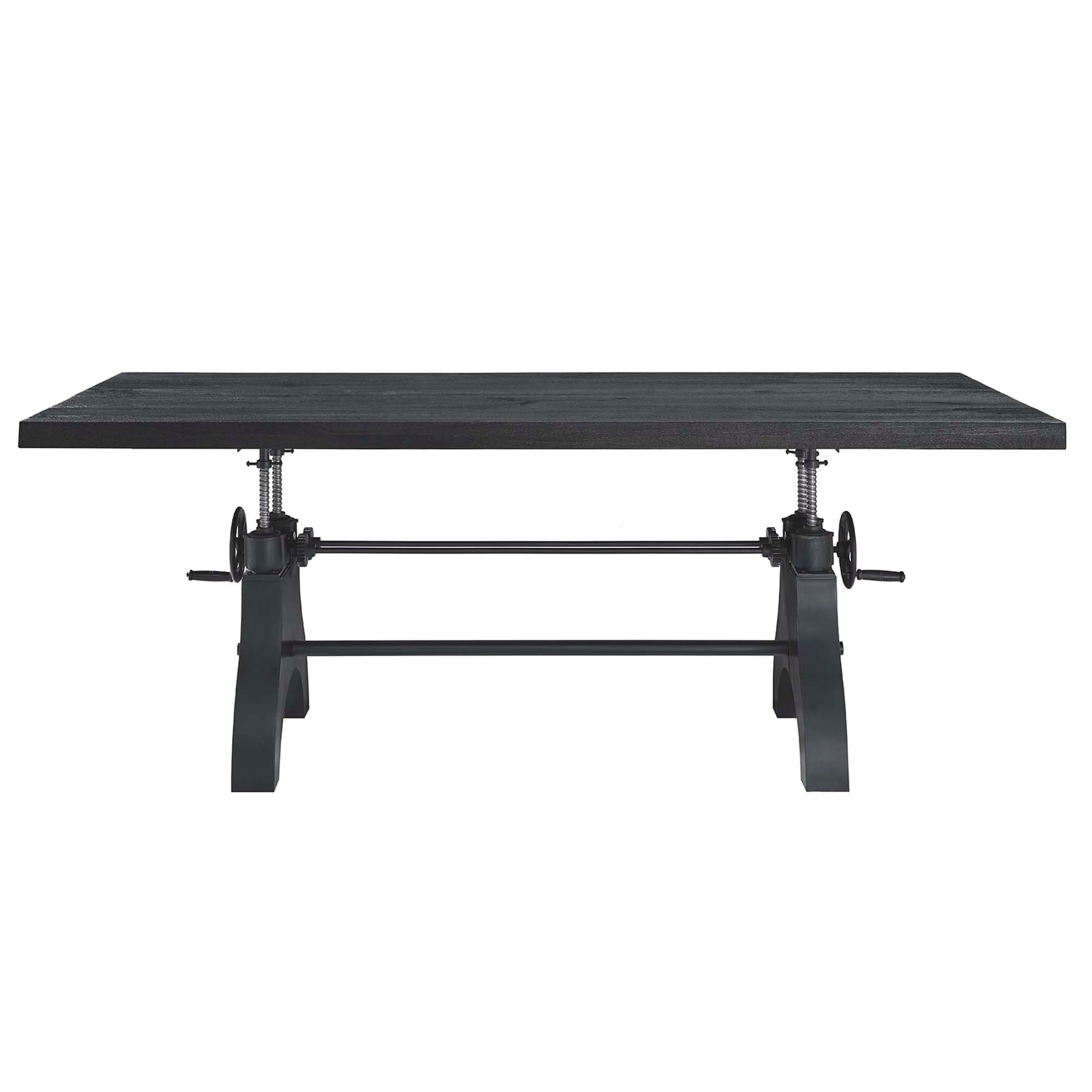 Genuine 96" Crank Adjustable Height Dining and Conference Table by Modway