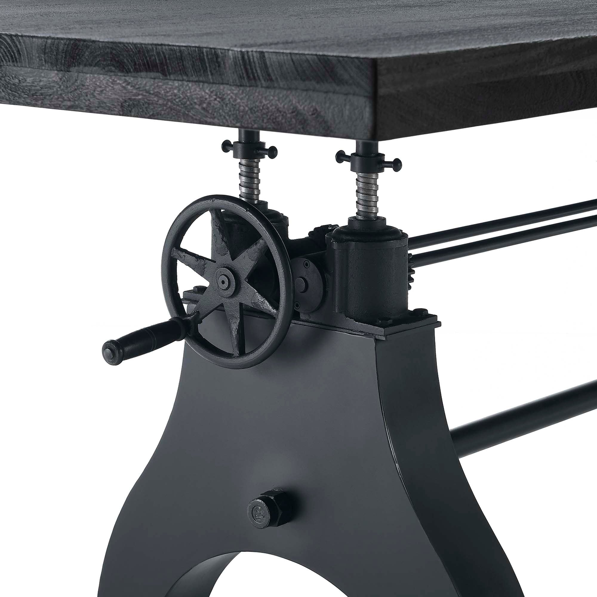 Genuine 96" Crank Adjustable Height Dining and Conference Table by Modway