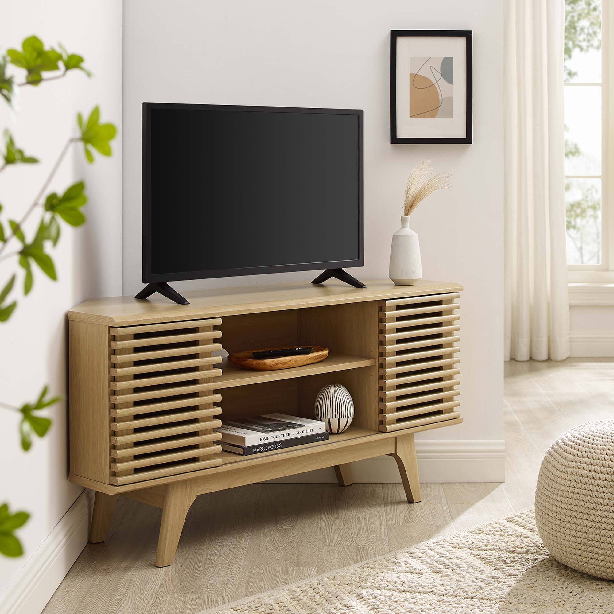 Render 46" Corner TV Stand by Modway