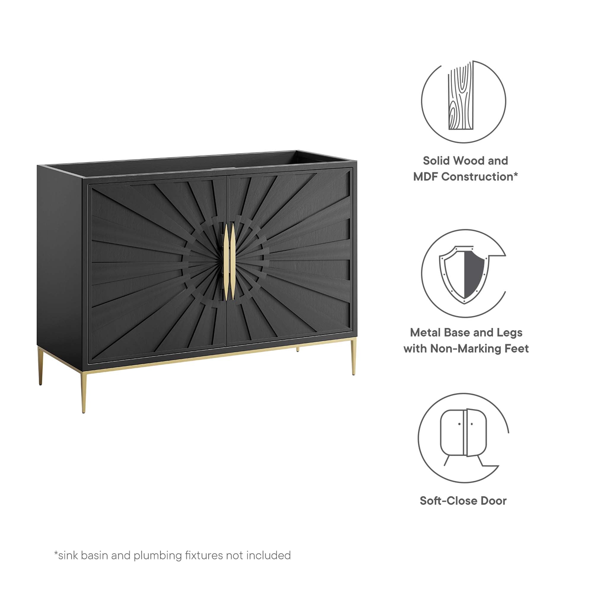 Awaken Bathroom Cabinet Basin Not Included by Modway