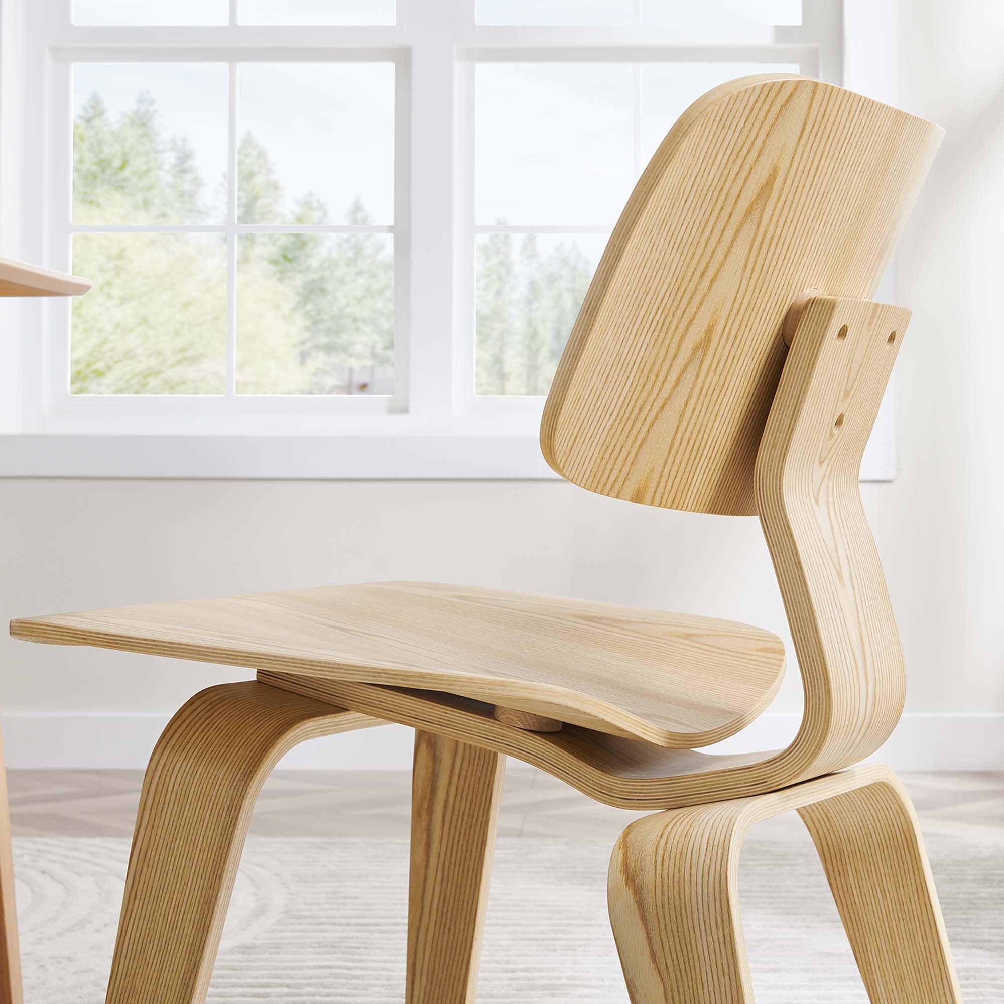 Fathom Dining Wood Side Chair by Modway