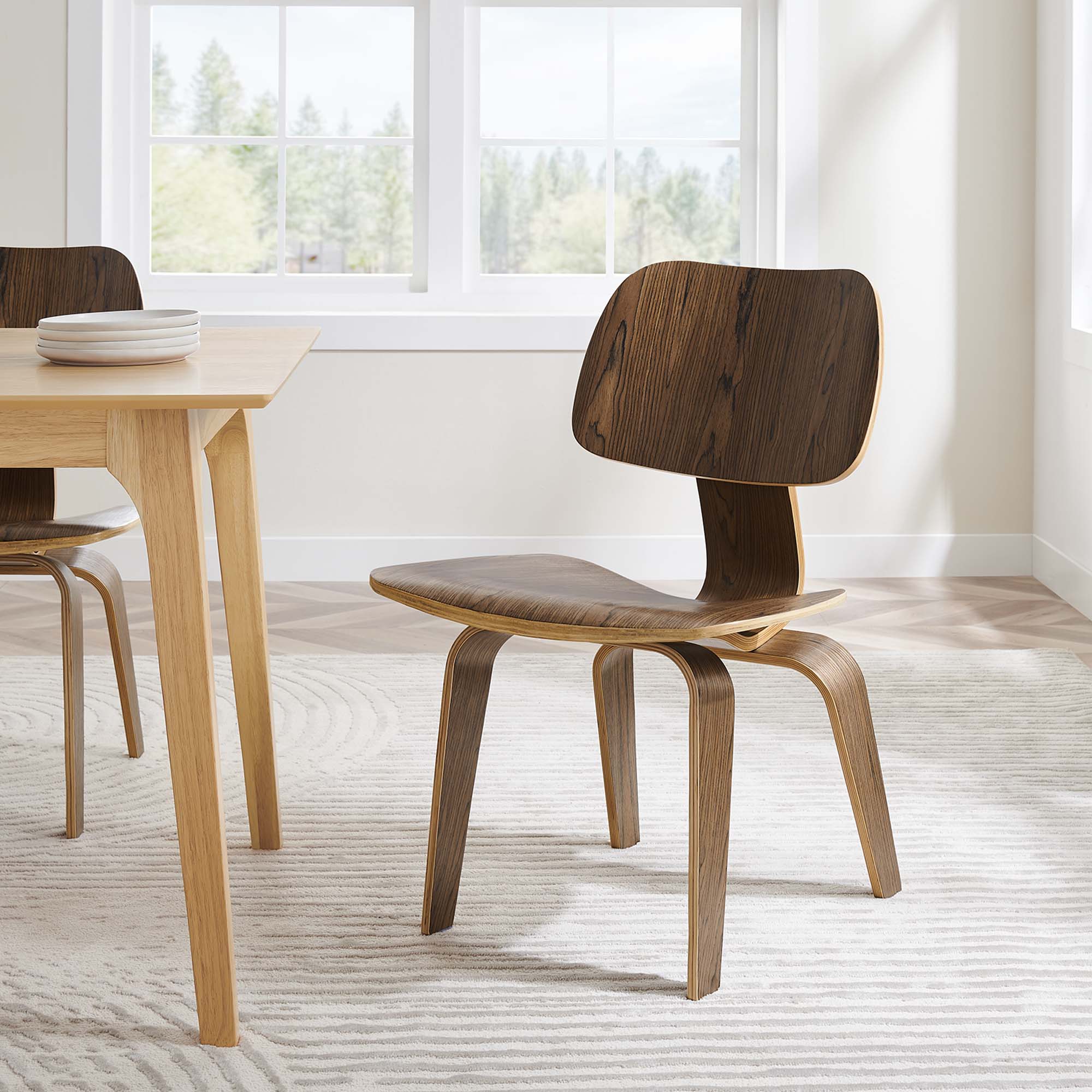 Fathom Dining Wood Side Chair by Modway