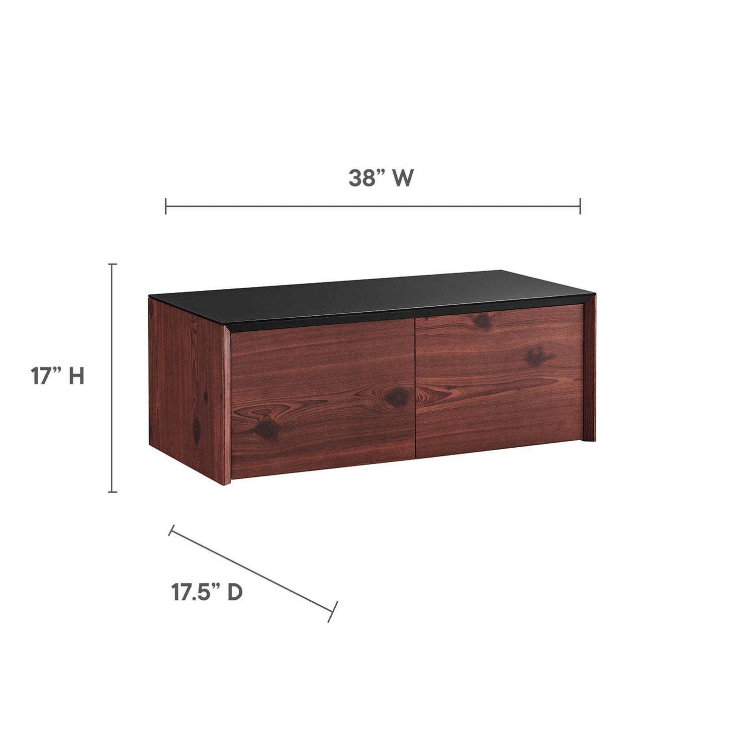 Kinetic Wall-Mount Office Storage Cabinet by Modway