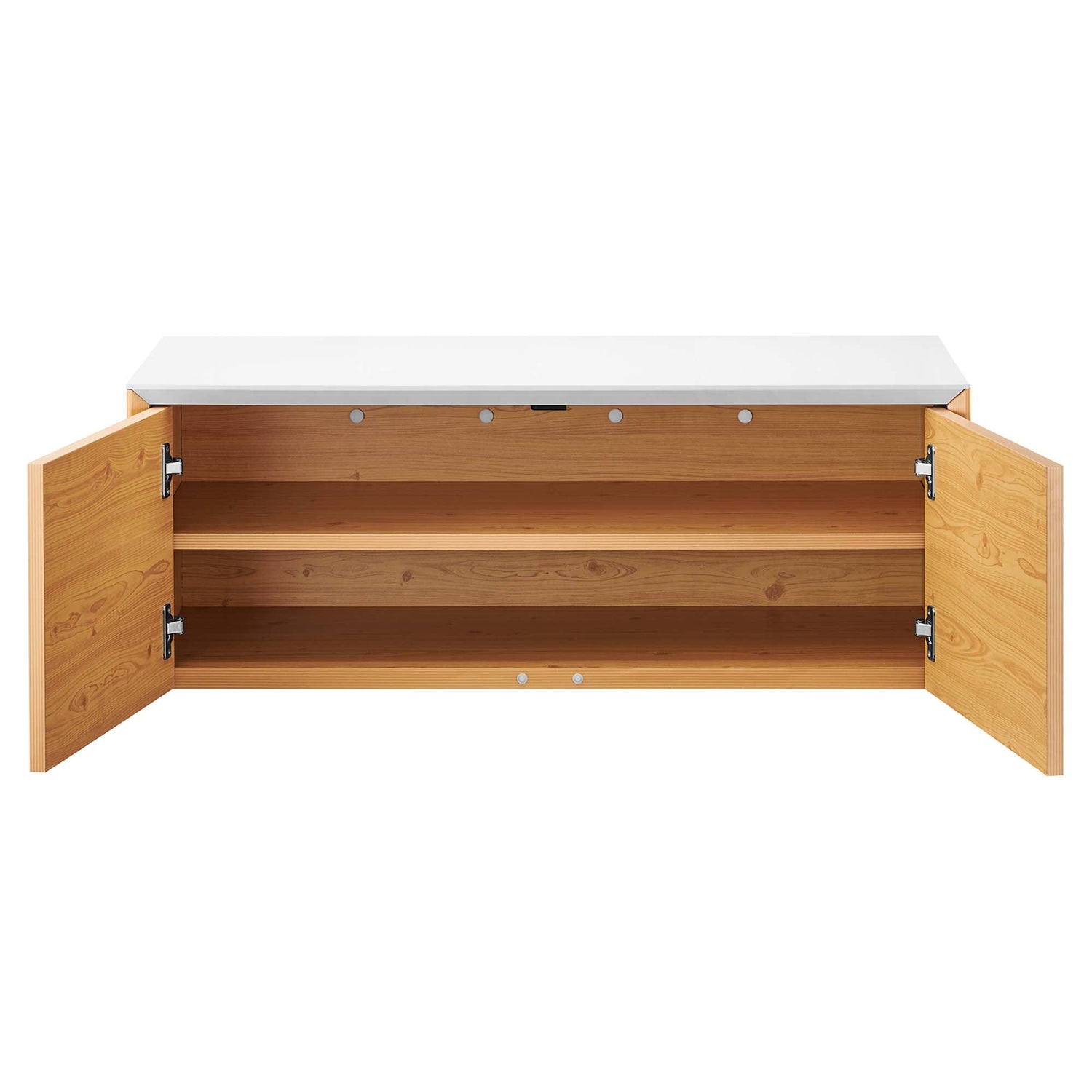 Kinetic Wall-Mount Office Storage Cabinet by Modway