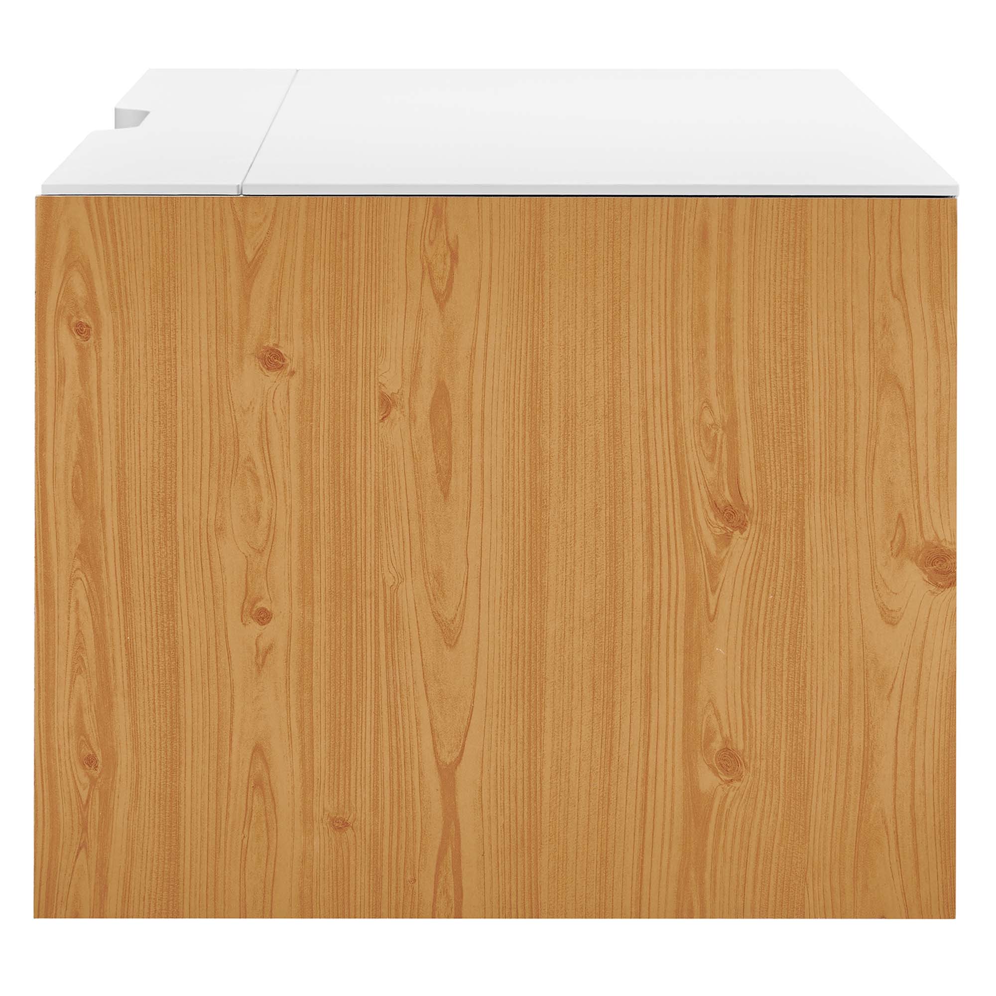 Kinetic 38" Wall-Mount Office Desk by Modway