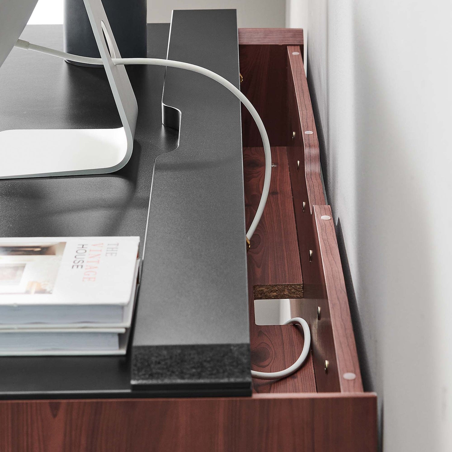 Kinetic 49" Wall-Mount Office Desk by Modway