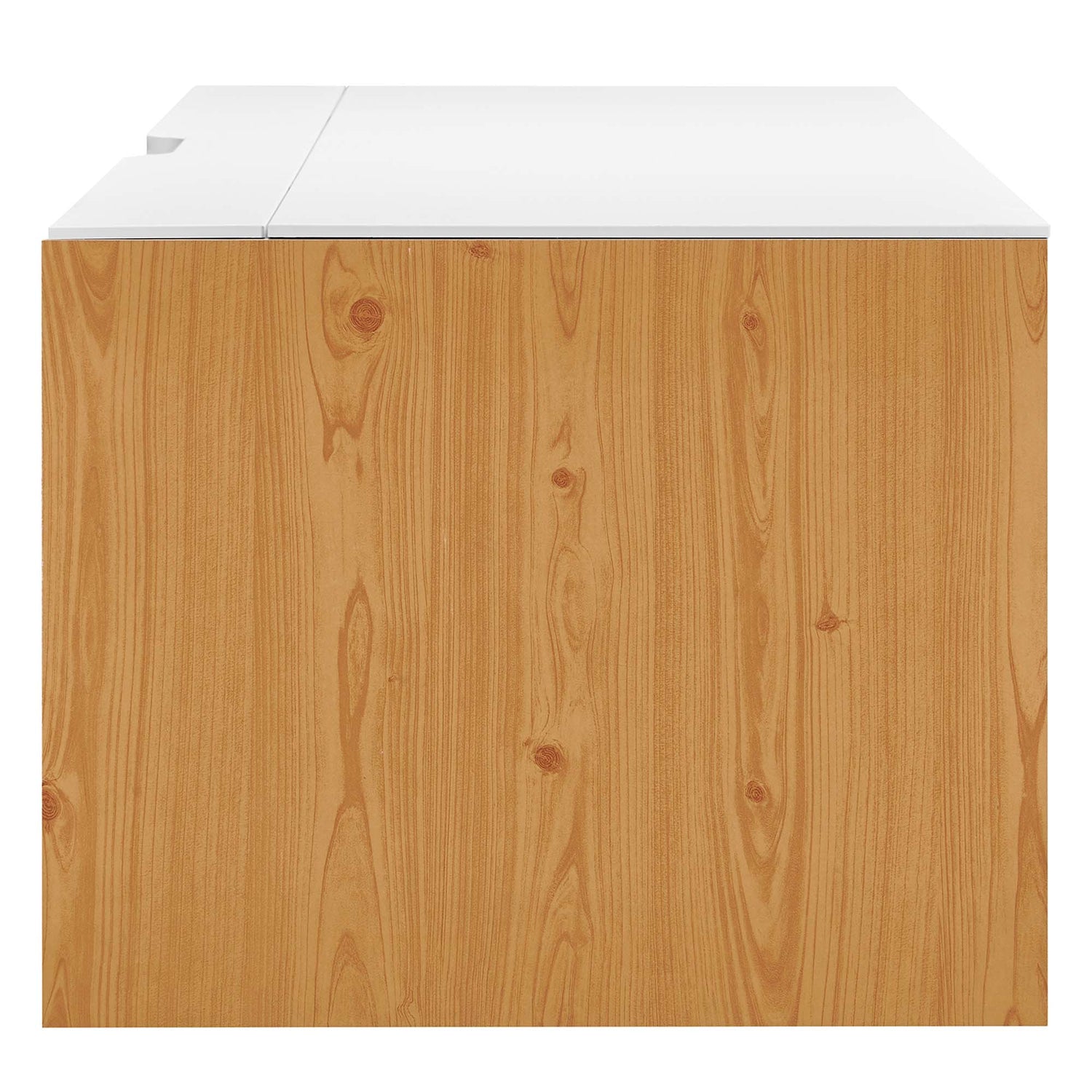 Kinetic 49" Wall-Mount Office Desk by Modway