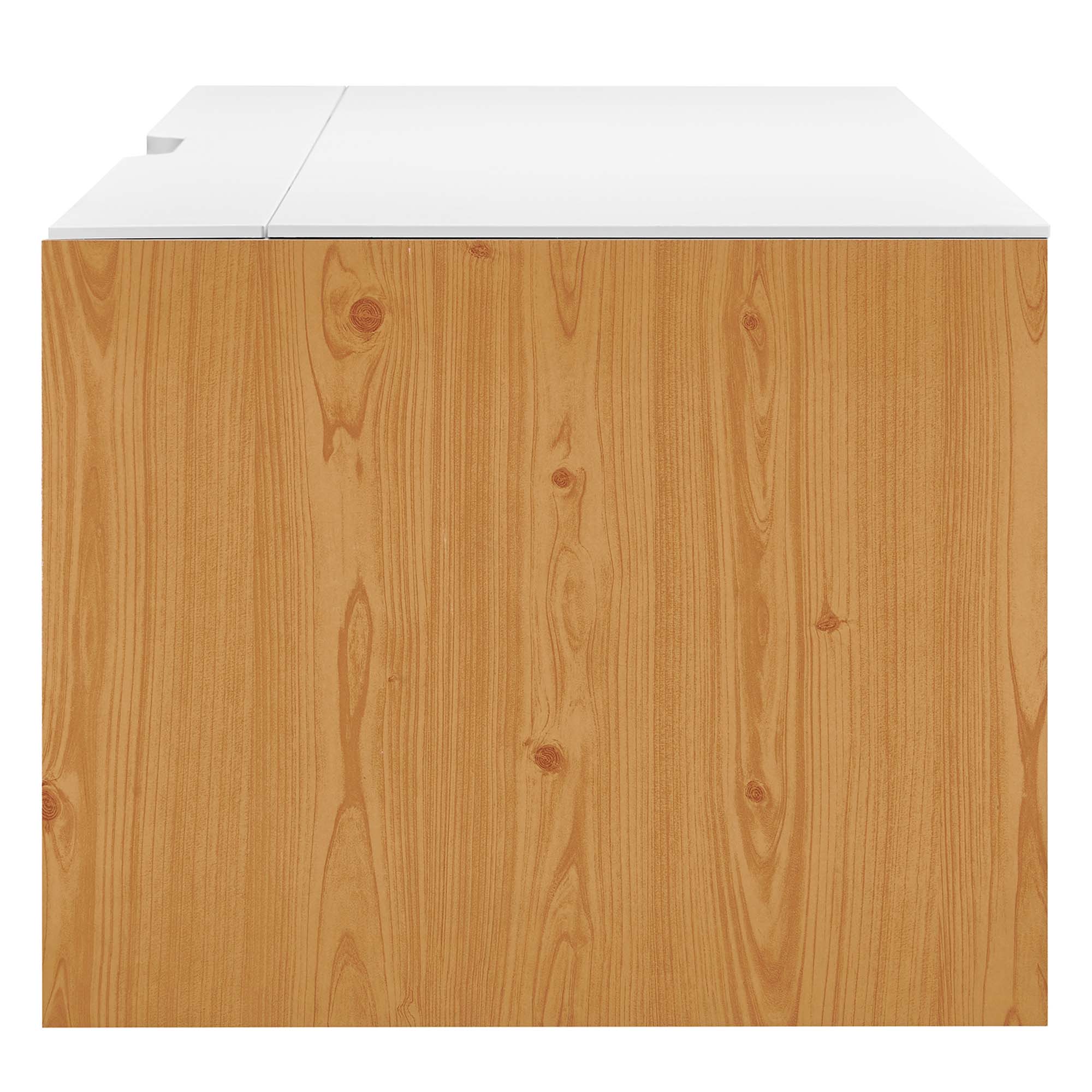 Kinetic 49" Wall-Mount Office Desk by Modway