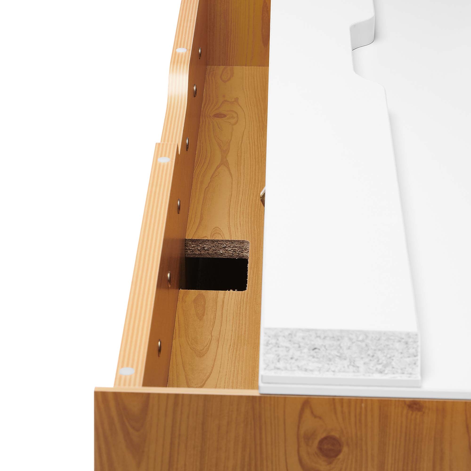 Kinetic 49" Wall-Mount Office Desk by Modway