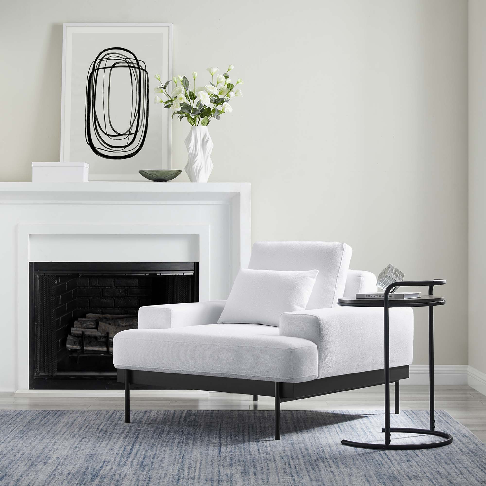 Proximity Upholstered Fabric Armchair by Modway