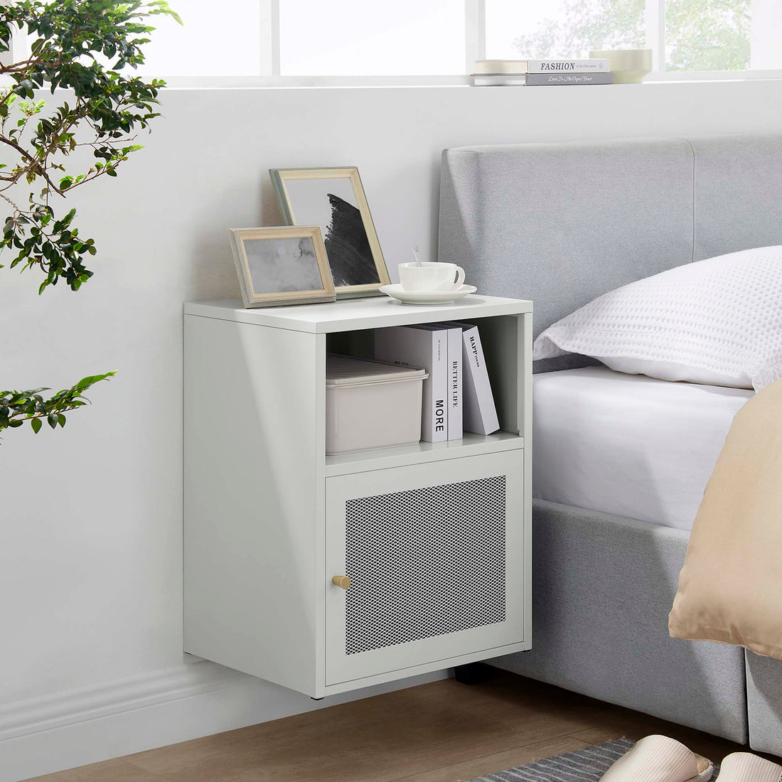 Covelo Wall Mount Nightstand by Modway