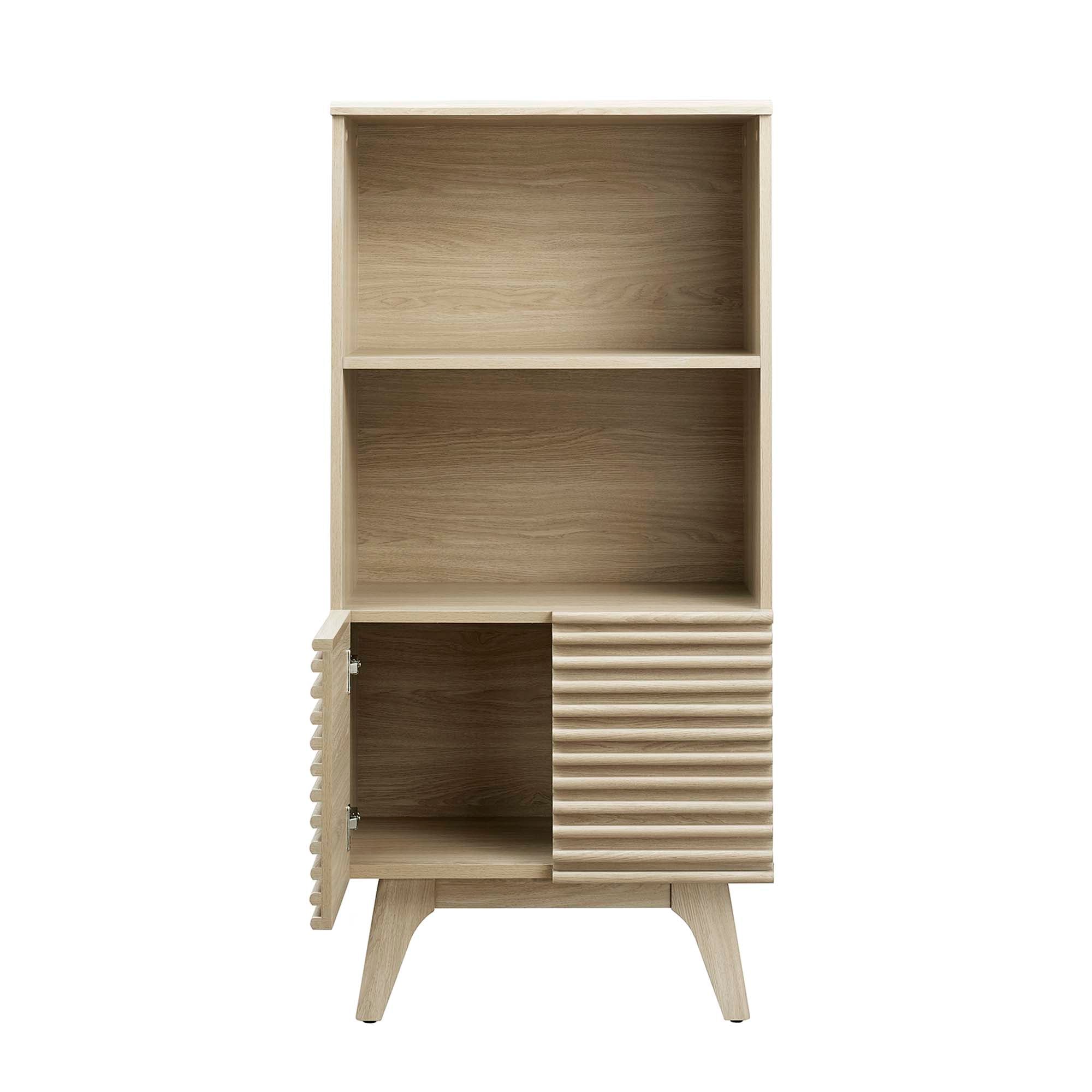 Render Display Cabinet Bookshelf by Modway