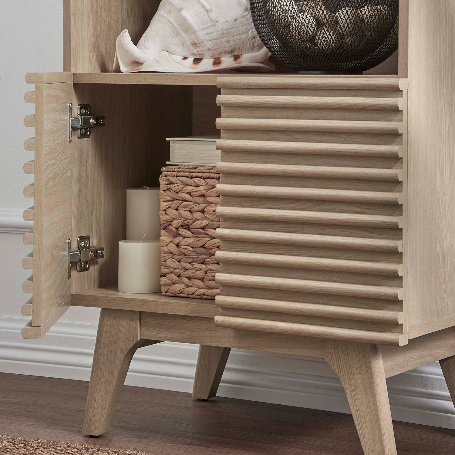 Render Display Cabinet Bookshelf by Modway
