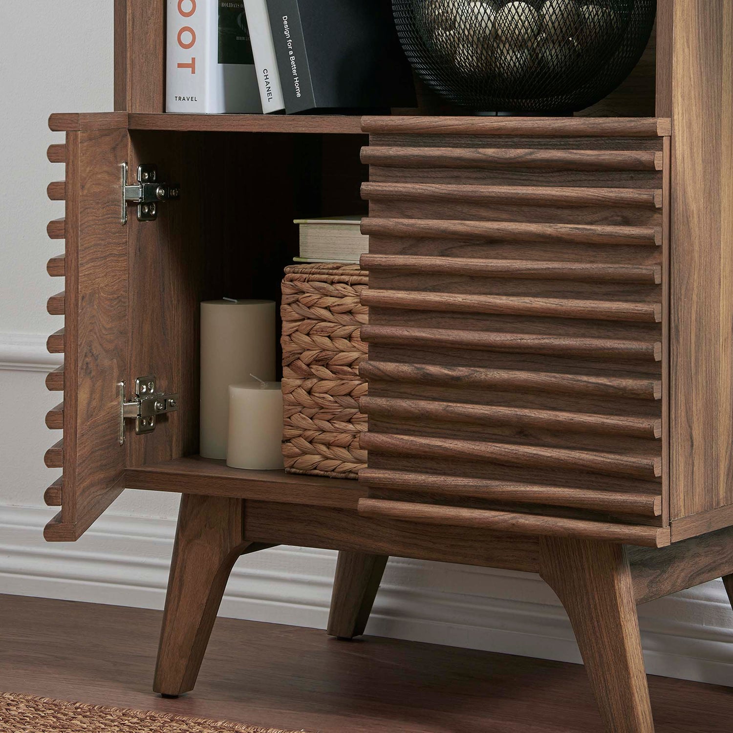 Render Display Cabinet Bookshelf by Modway