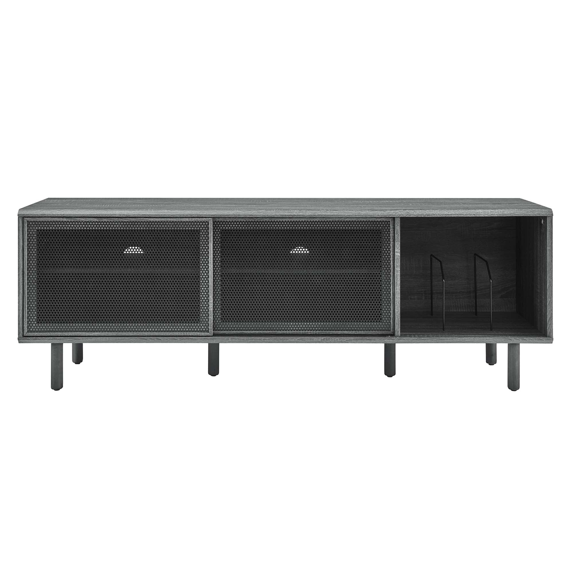 Kurtis 67" TV and Vinyl Record Stand by Modway