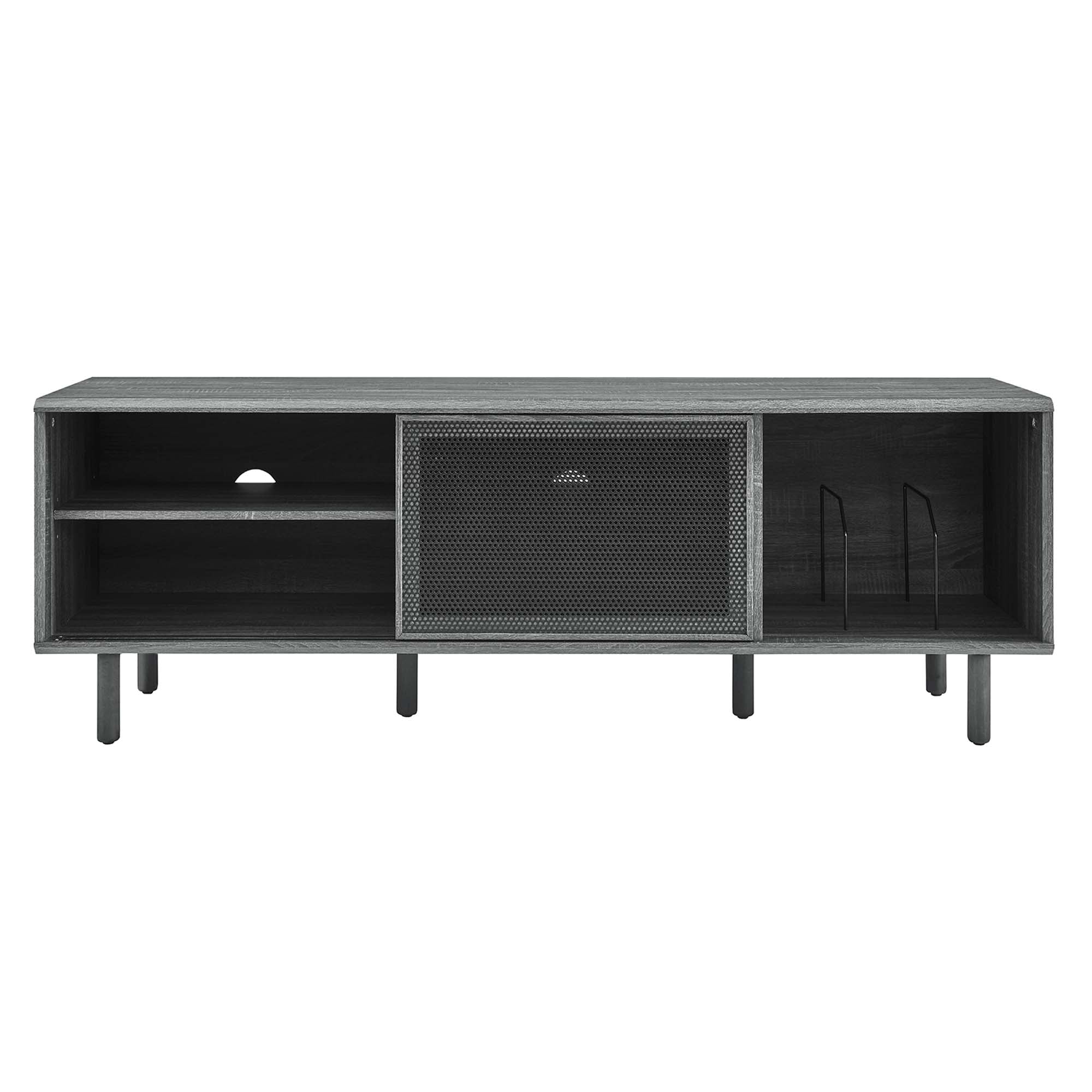 Kurtis 67" TV and Vinyl Record Stand by Modway