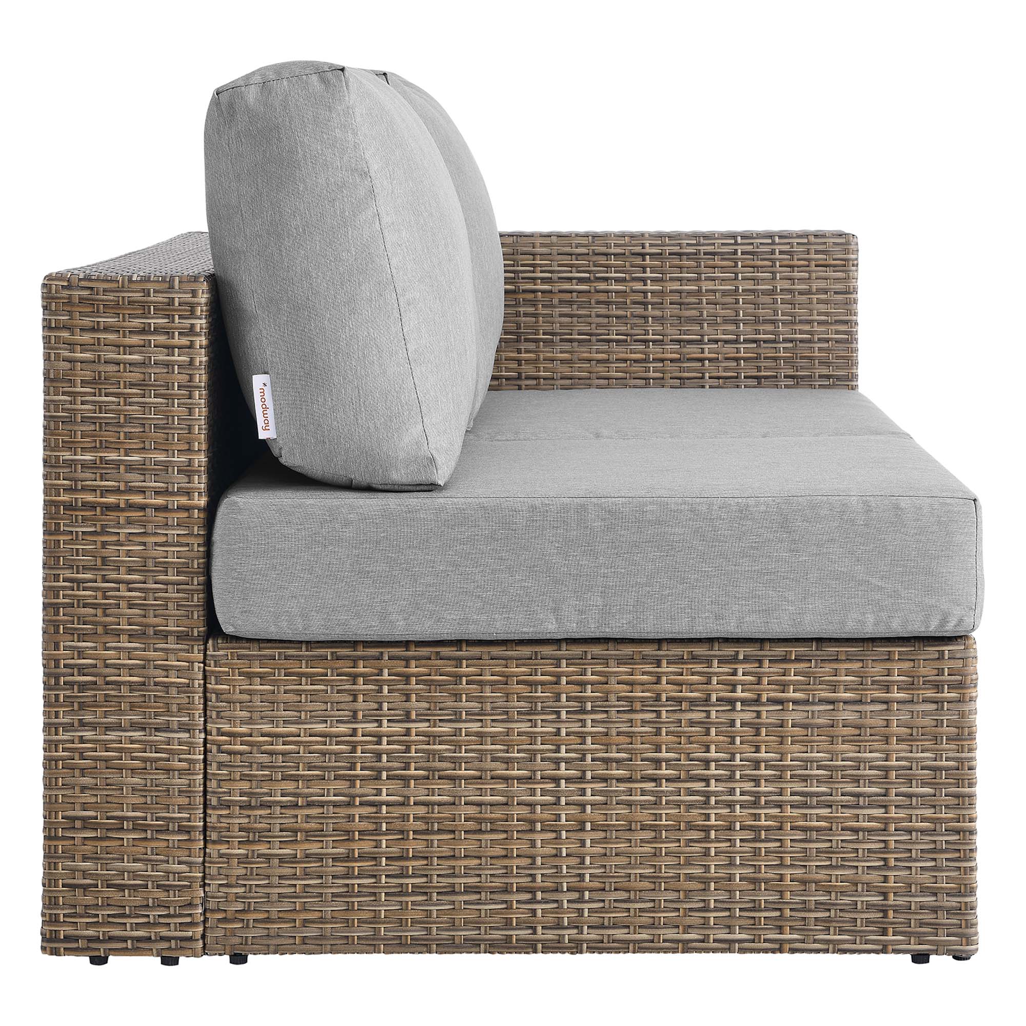 Convene Outdoor Patio Outdoor Patio Right-Arm Loveseat by Modway