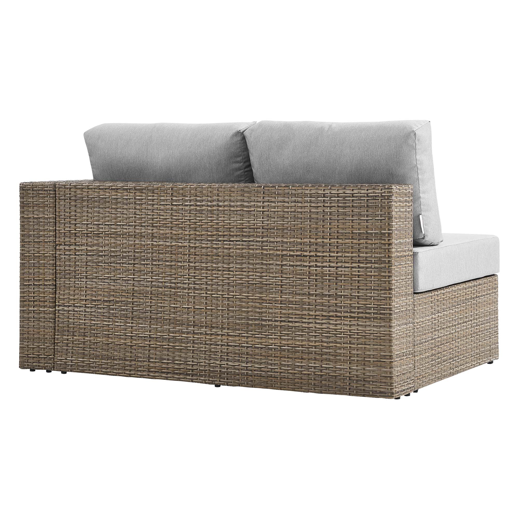 Convene Outdoor Patio Outdoor Patio Right-Arm Loveseat by Modway