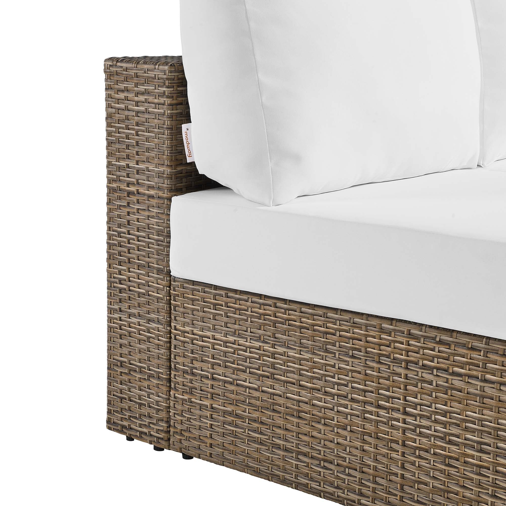 Convene Outdoor Patio Outdoor Patio Right-Arm Loveseat by Modway