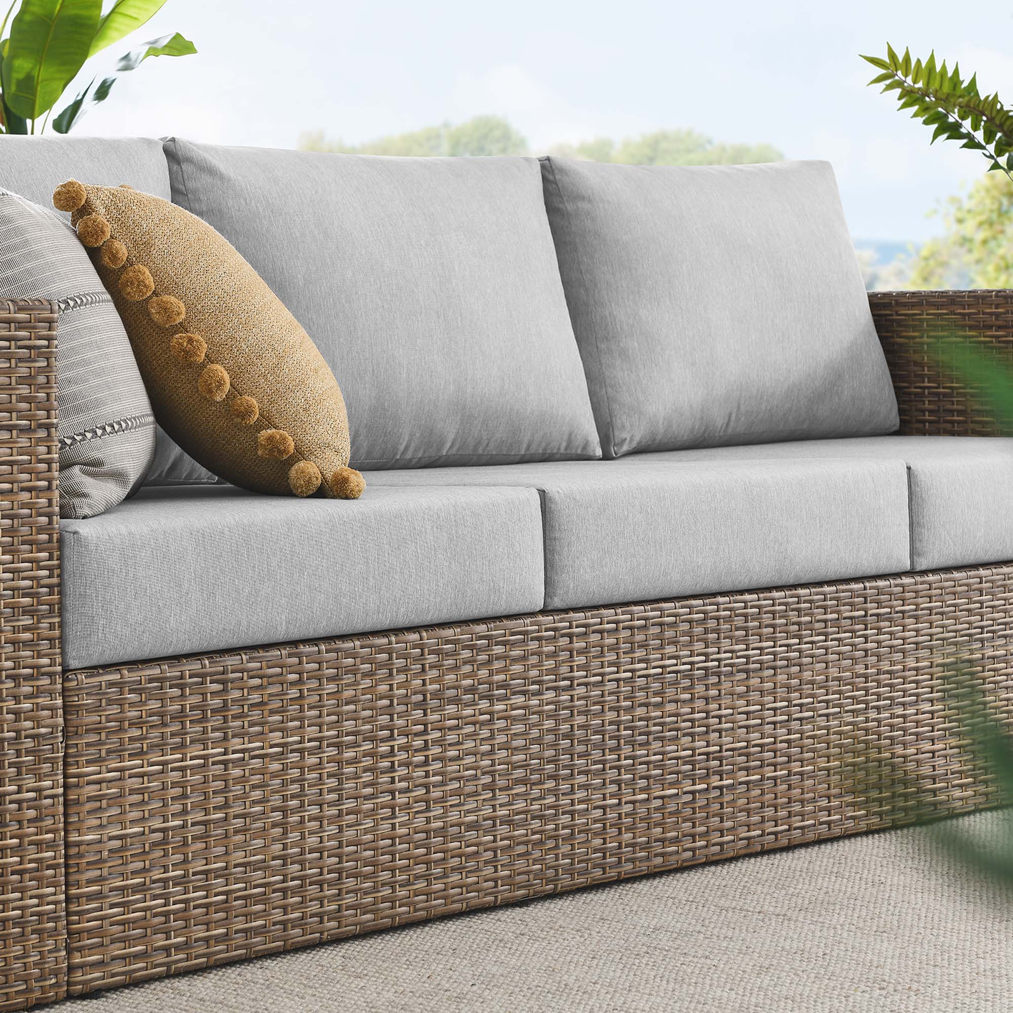 Convene Outdoor Patio Outdoor Patio Sofa by Modway