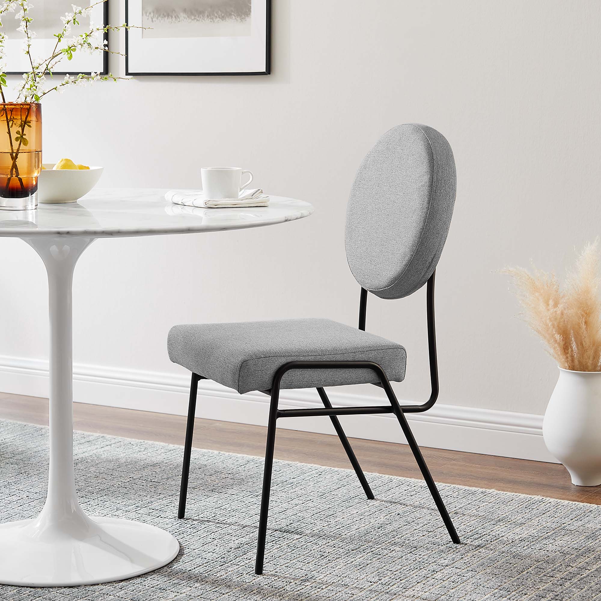 Craft Upholstered Fabric Dining Side Chairs by Modway