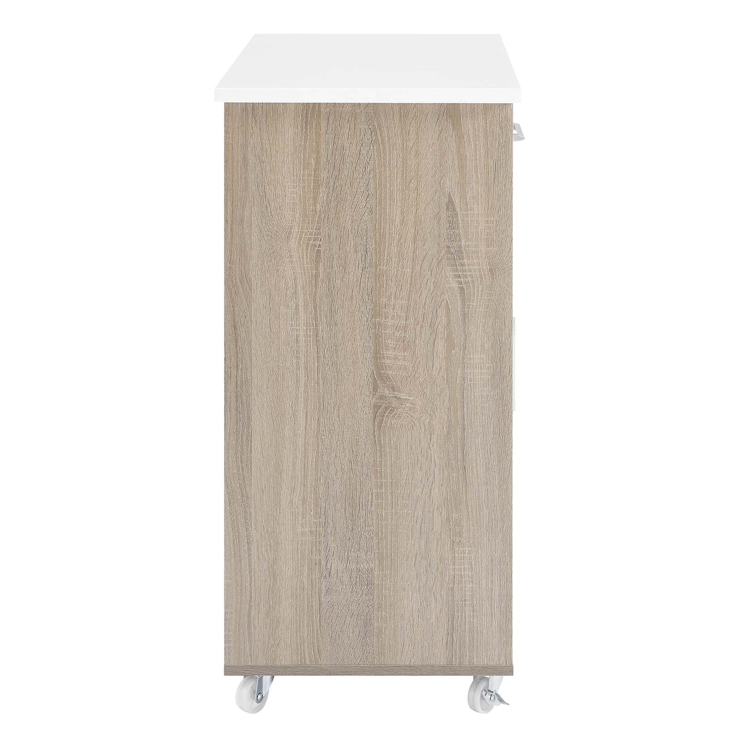 Culinary Kitchen Cart With Towel Bar by Modway